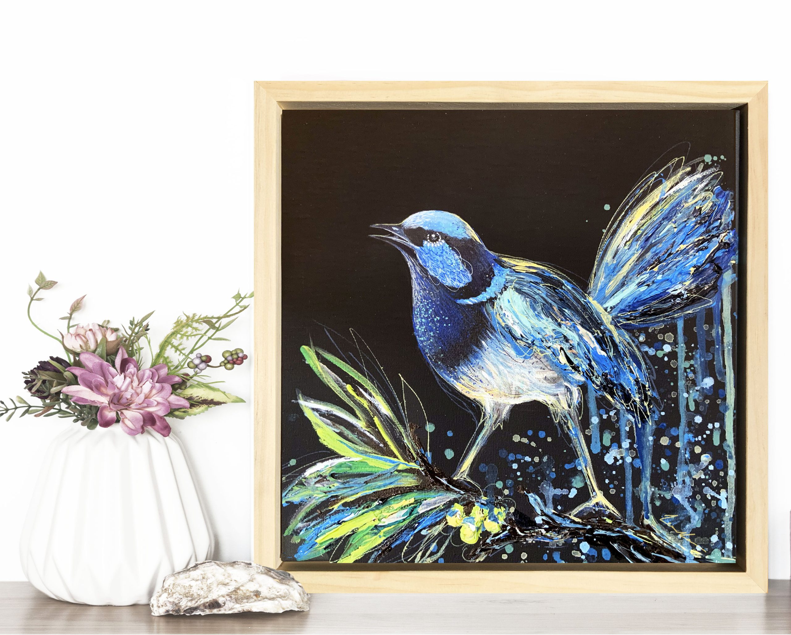 Kae Leni Song Of The Fairy Wren Interior Frame