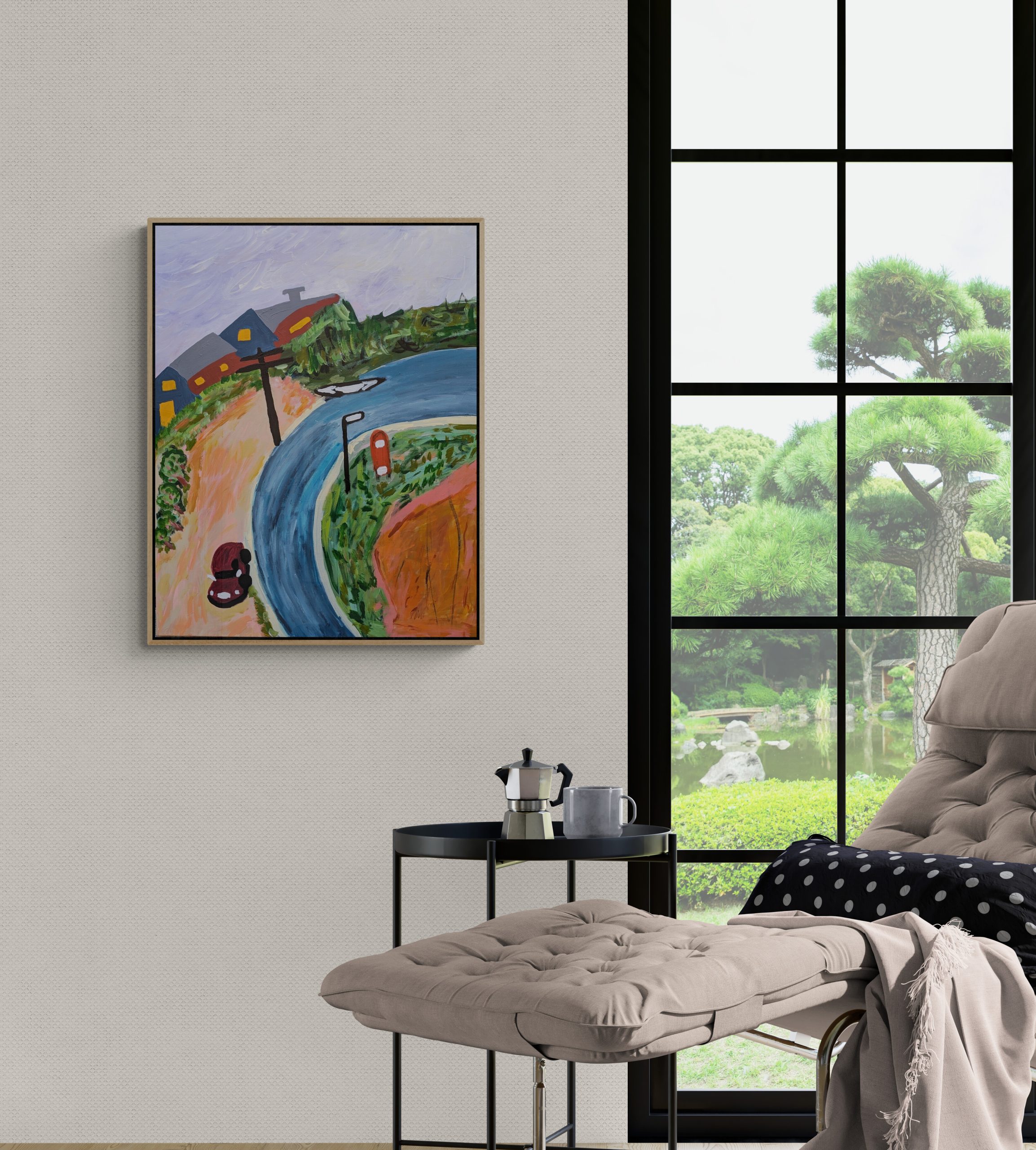 Chaise Lounger With Garden Views (1)