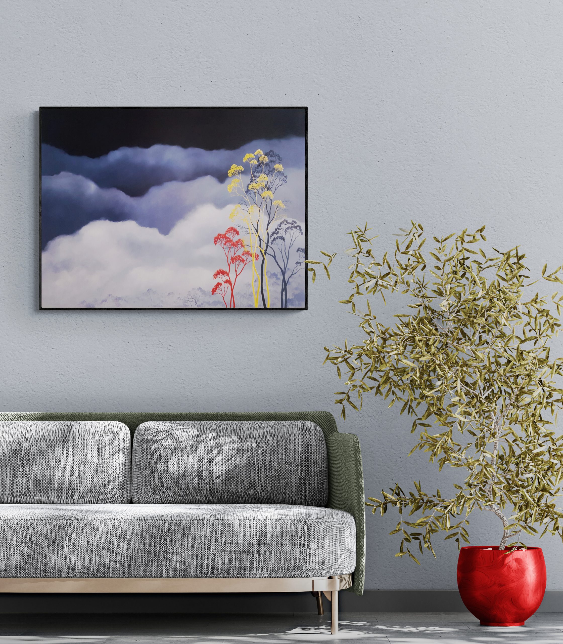 Smoke Blue Shade Lucinda Leveille Art 3