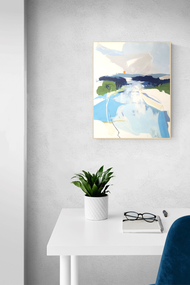 A River Runs Through It Desk