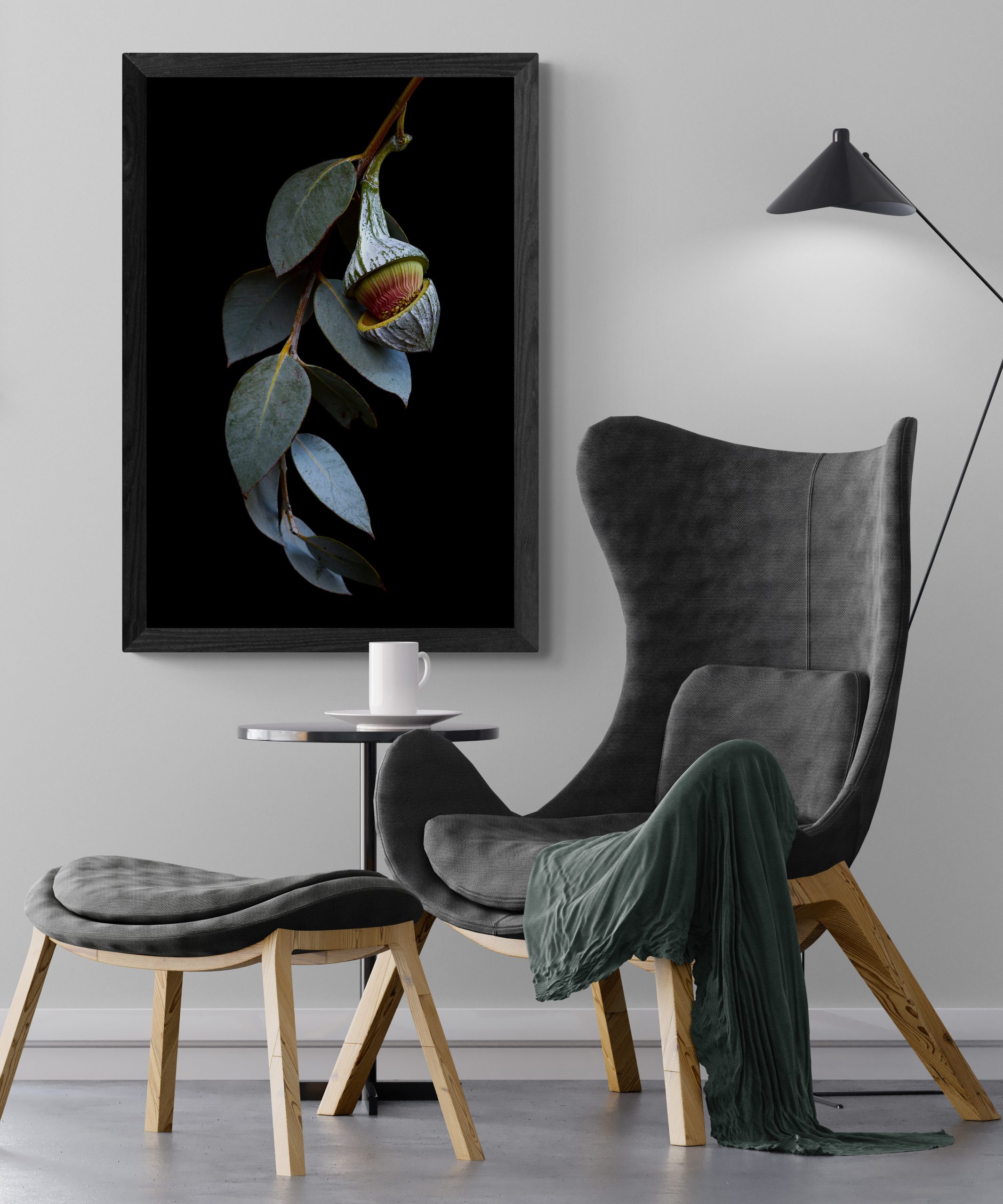 Designer Chair With Footstool (4)