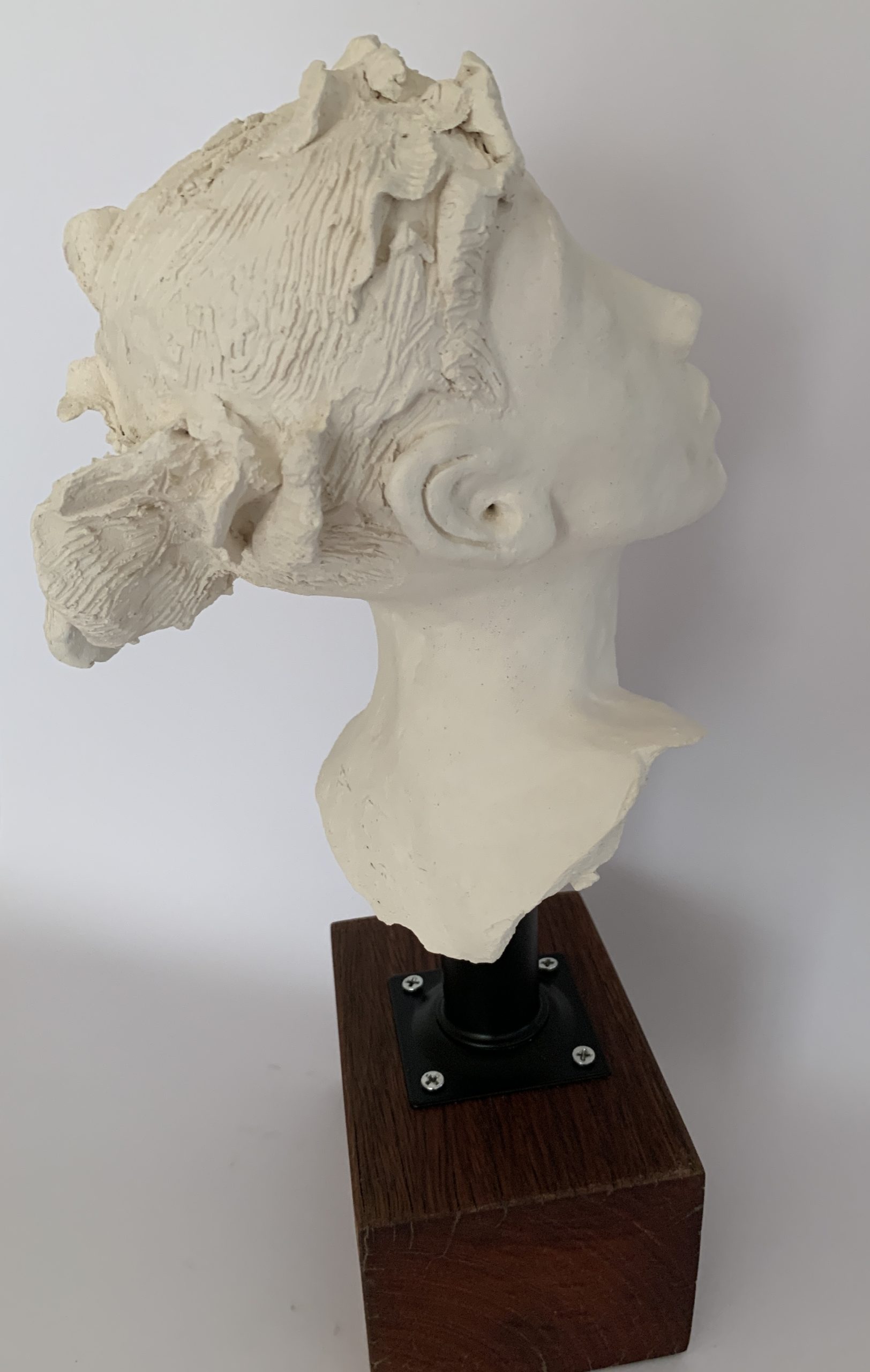 Kim Rees Fallen Woman On White 1