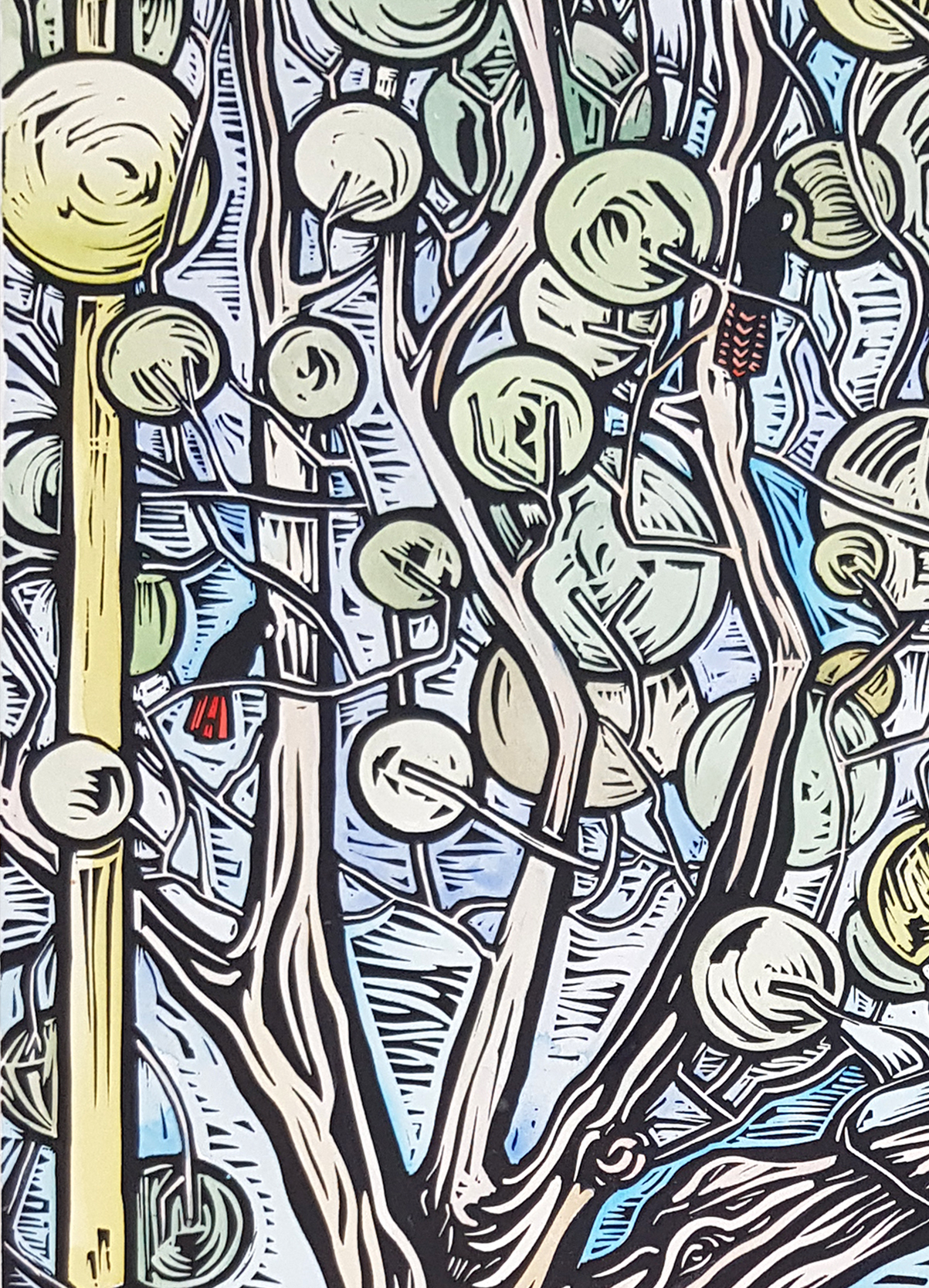 Afternoon Rest 1 Of 5 By Nicola Cowie Detail