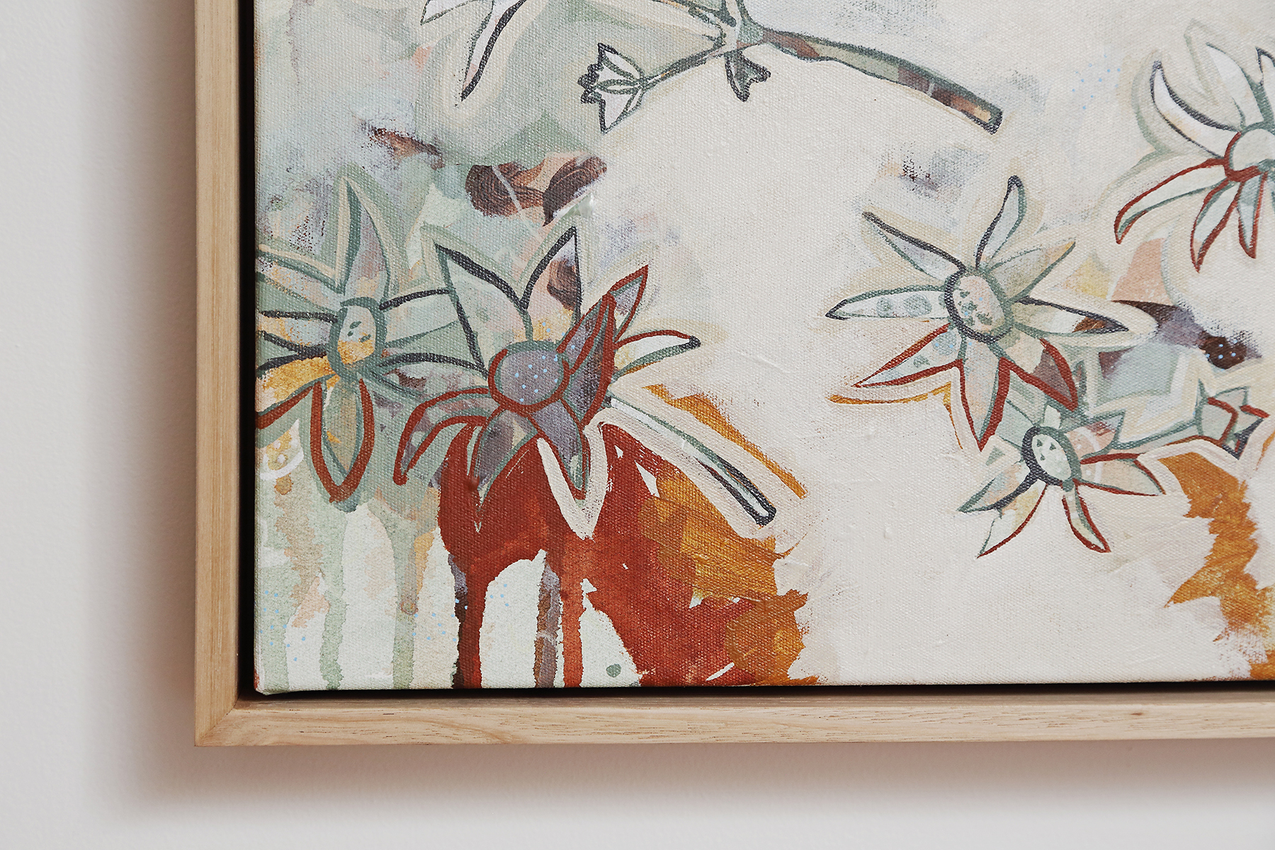 Lr 006 Flannel Flower Song Smith & Brooks Art Art For Interior Deisgners Melbourne Native Plants Ready To Hang Artwork