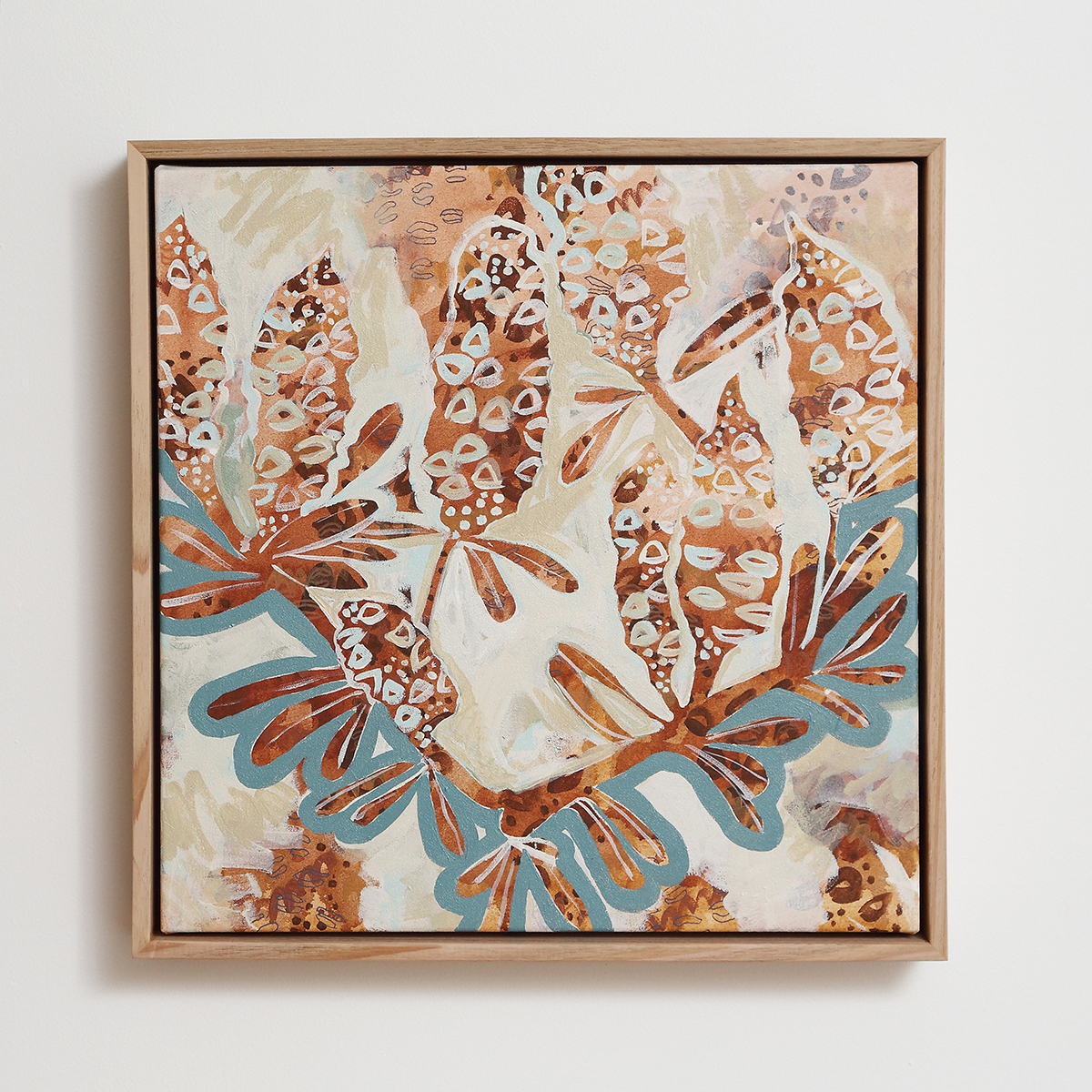 Lr 03 Coastal Banksia Form Iii Smith & Brooks Art Abstract Landscape Floral Art Coastal Style Beach Interiors Ready To Hang Australian Art