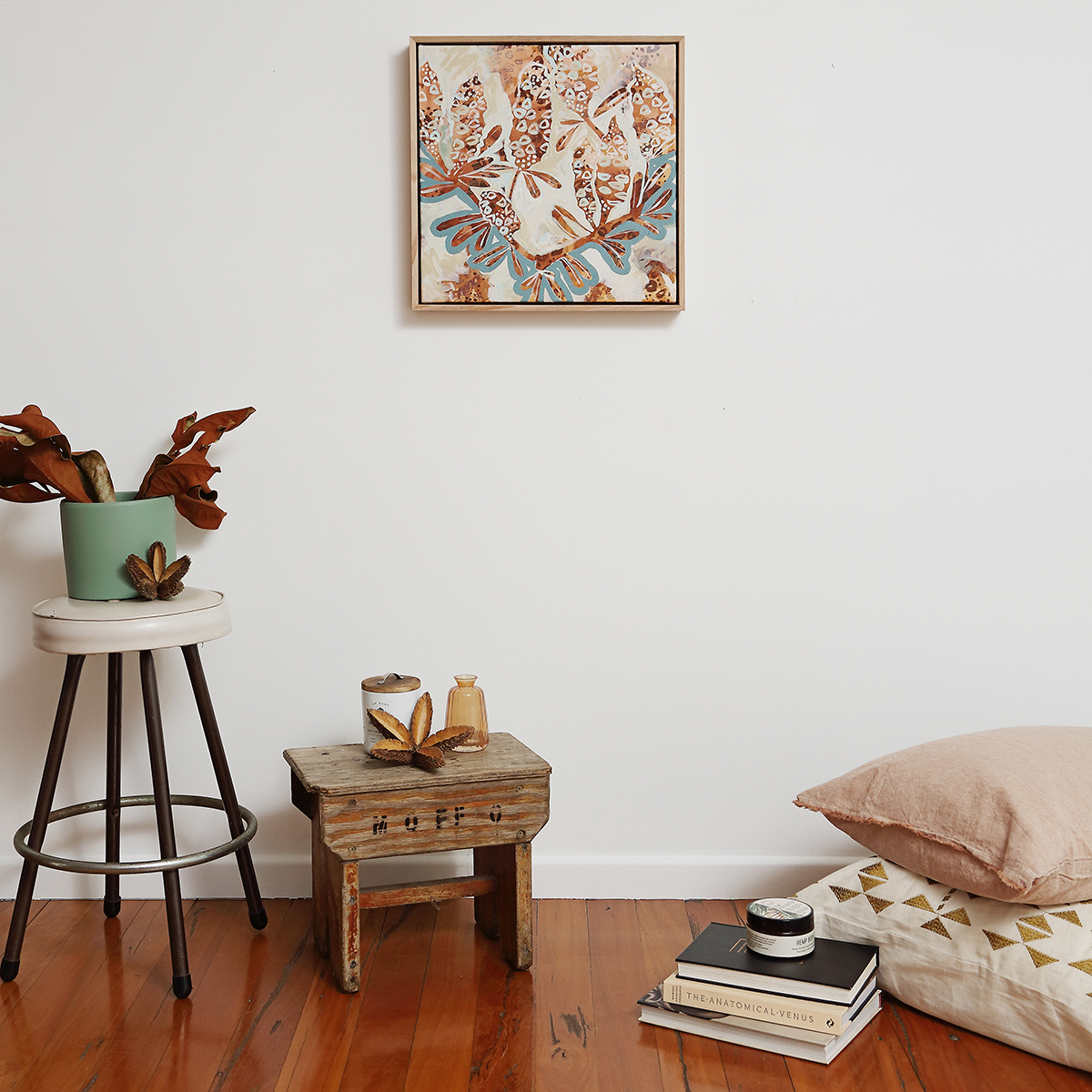 Lr 22 Coastal Banksia Form Iii Smith & Brooks Art Abstract Landscape Floral Art Coastal Style Beach Interiors Ready To Hang Australian Art