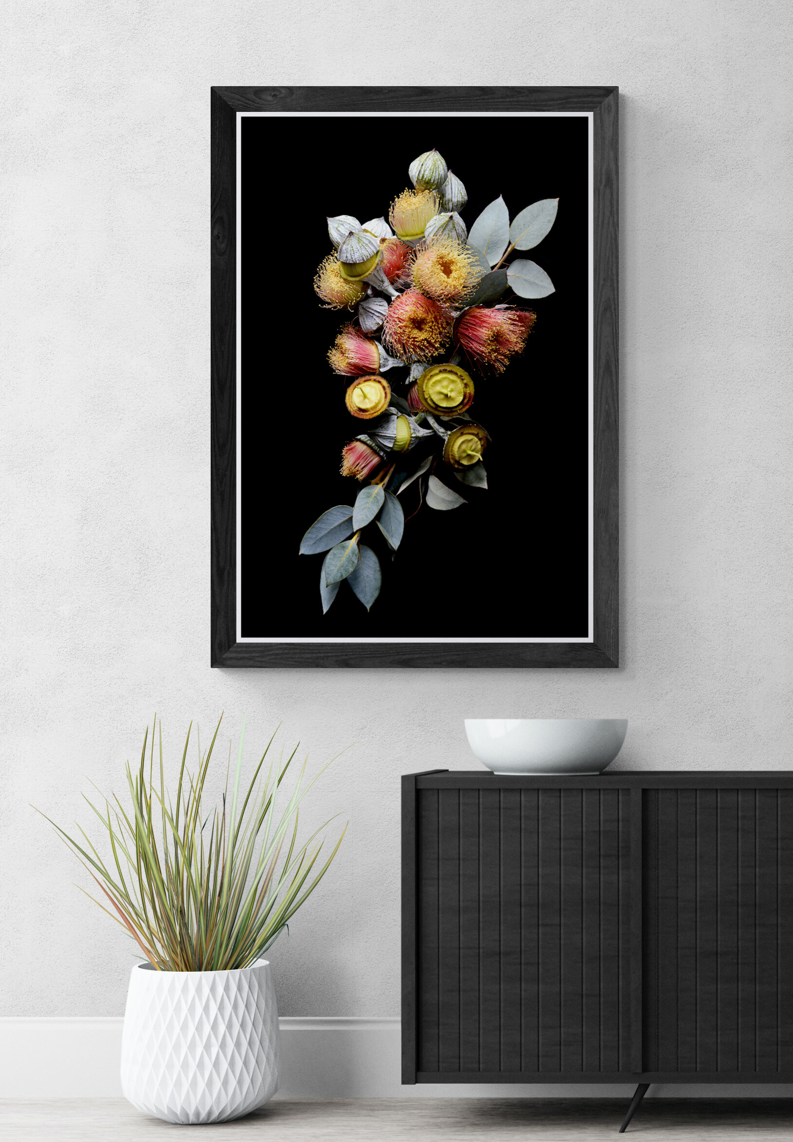 Wooden Cabinet And Plants (7)