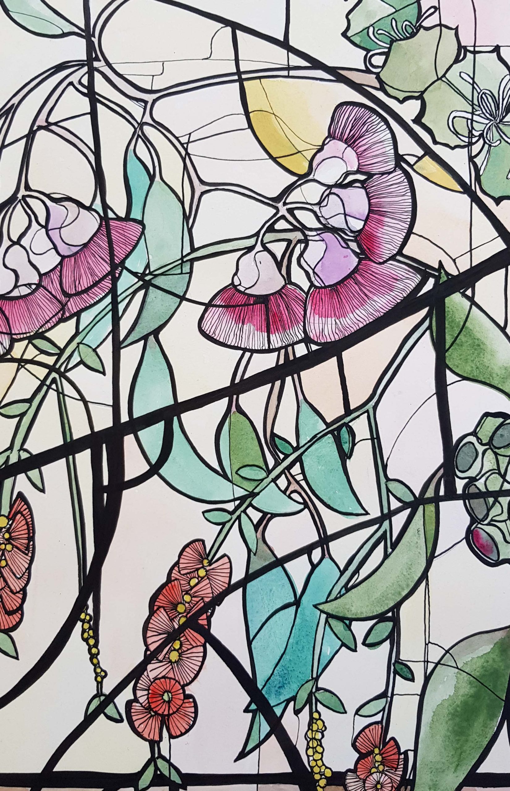 Bountiful Blooms By Nicola Cowie Detail Gum Flower