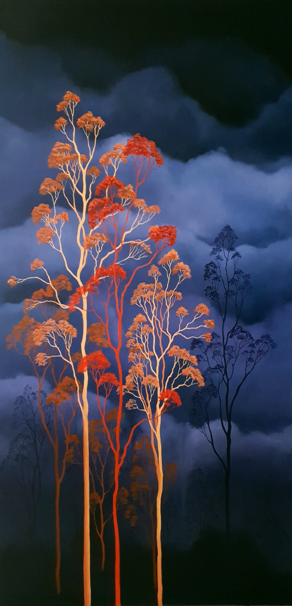 Dancing Tongue Of Flame Lucinda Leveille Art