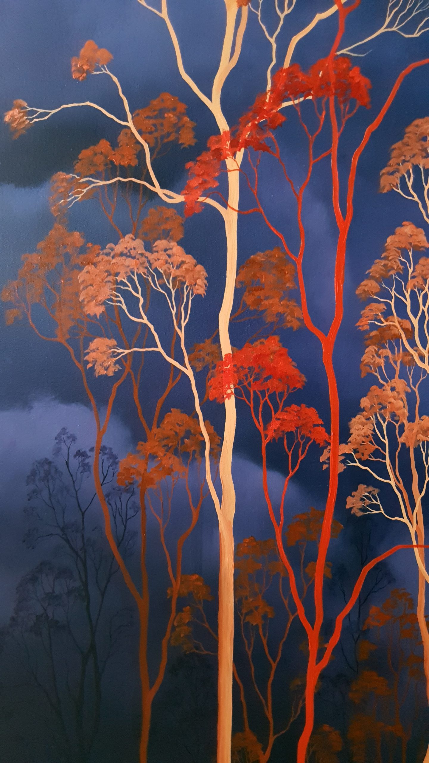 Dancing Tongue Of Flame Lucinda Leveille Art 1