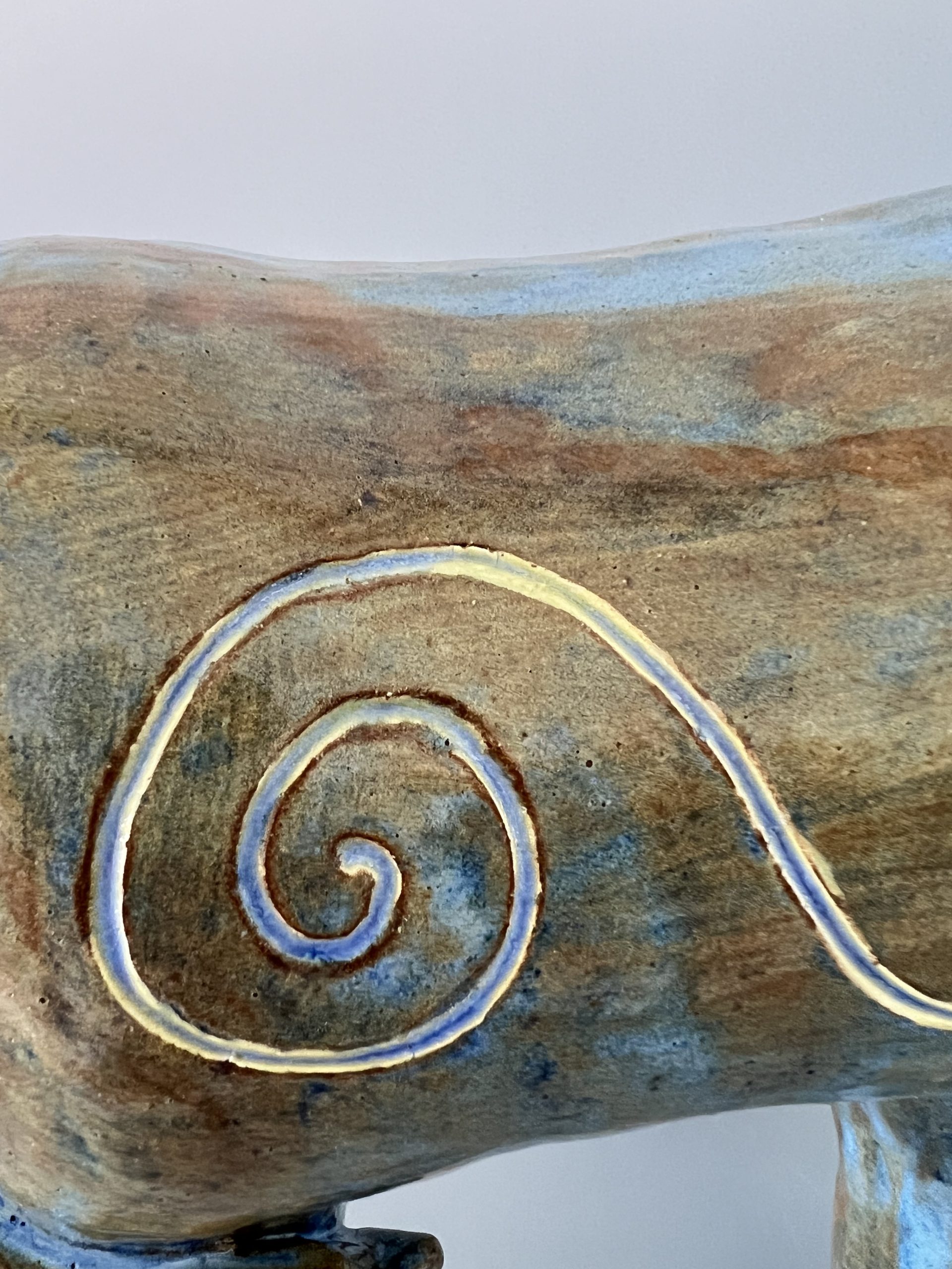 Blue Dog Of Ph Close Up Design