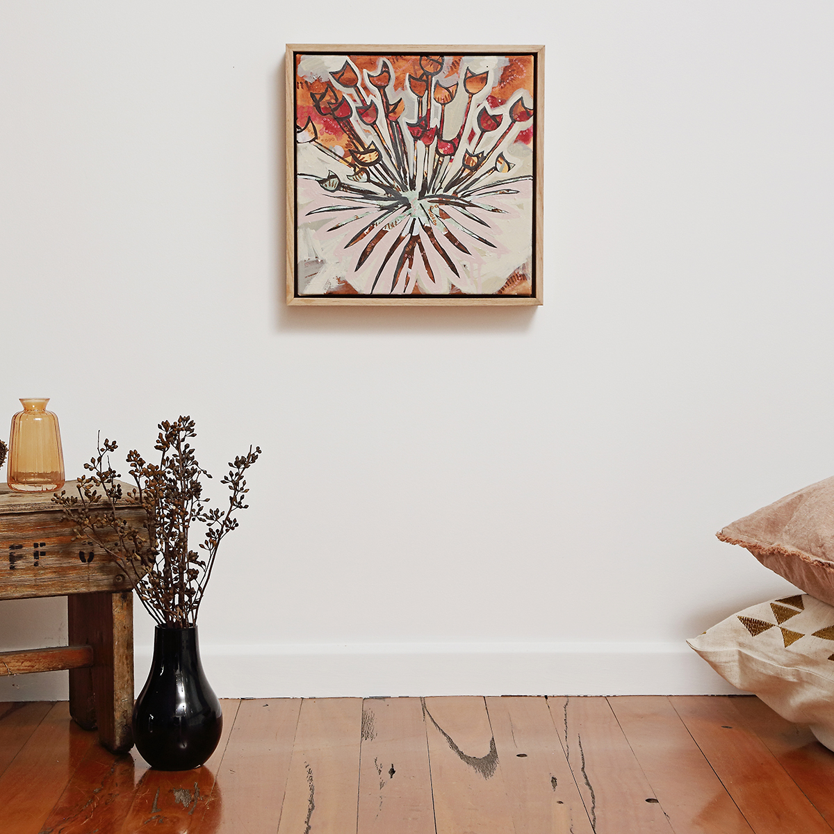 Lr 019 Centrolepis Form Ii Smith & Brooks Art Art For Interior Deisgners Melbourne Native Plants Ready To Hang Artwork