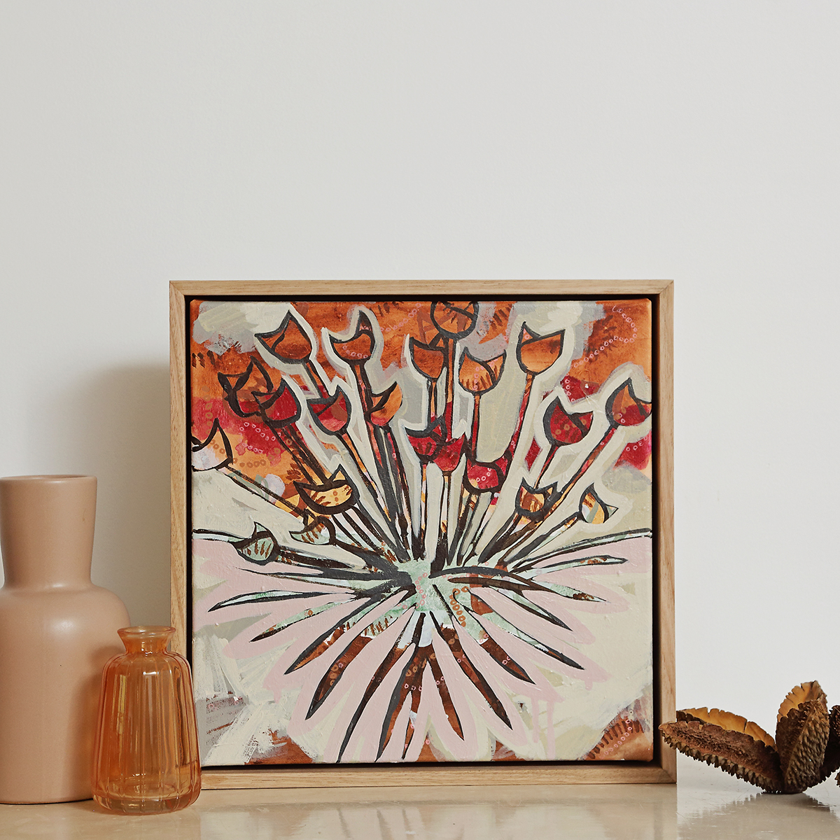 Lr 026 Centrolepis Form Ii Smith & Brooks Art Art For Interior Deisgners Melbourne Native Plants Ready To Hang Artwork