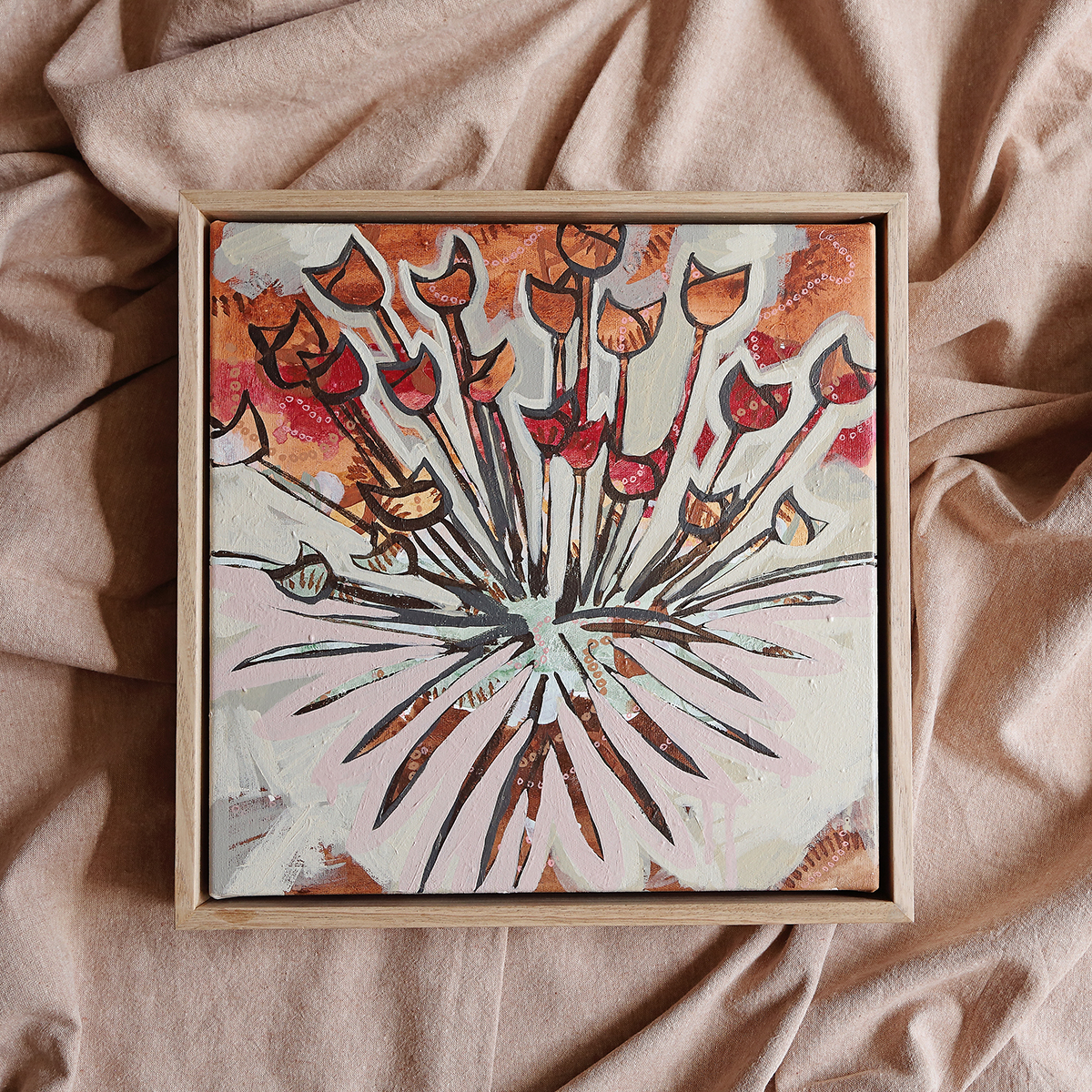 Lr 037 Centrolepis Form Ii Smith & Brooks Art Art For Interior Deisgners Melbourne Native Plants Ready To Hang Artwork