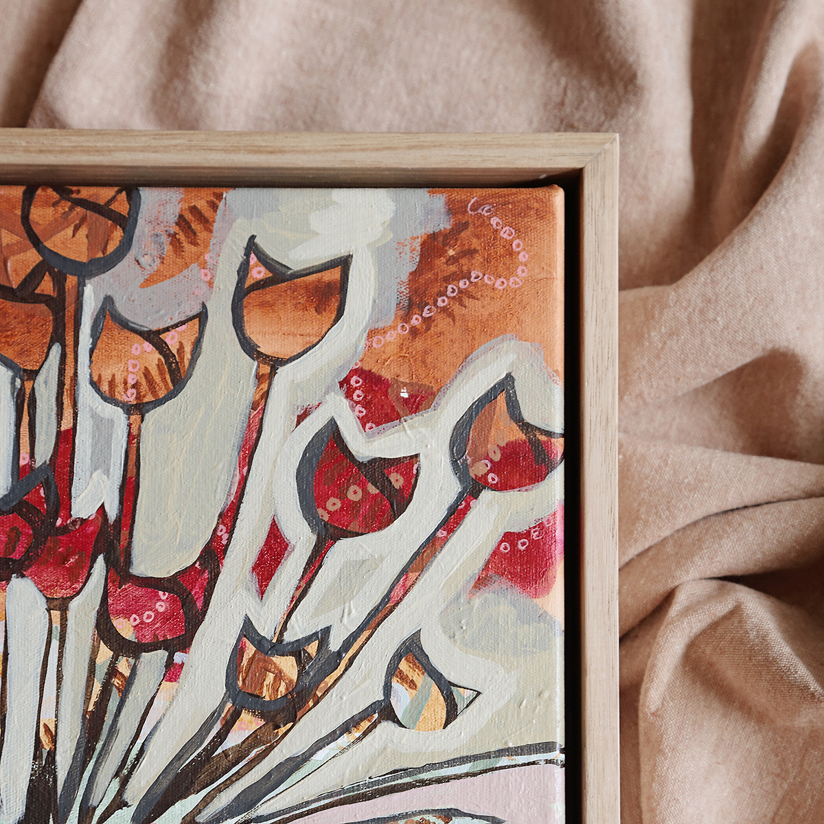 Lr 041 Centrolepis Form Ii Smith & Brooks Art Art For Interior Deisgners Melbourne Native Plants Ready To Hang Artwork