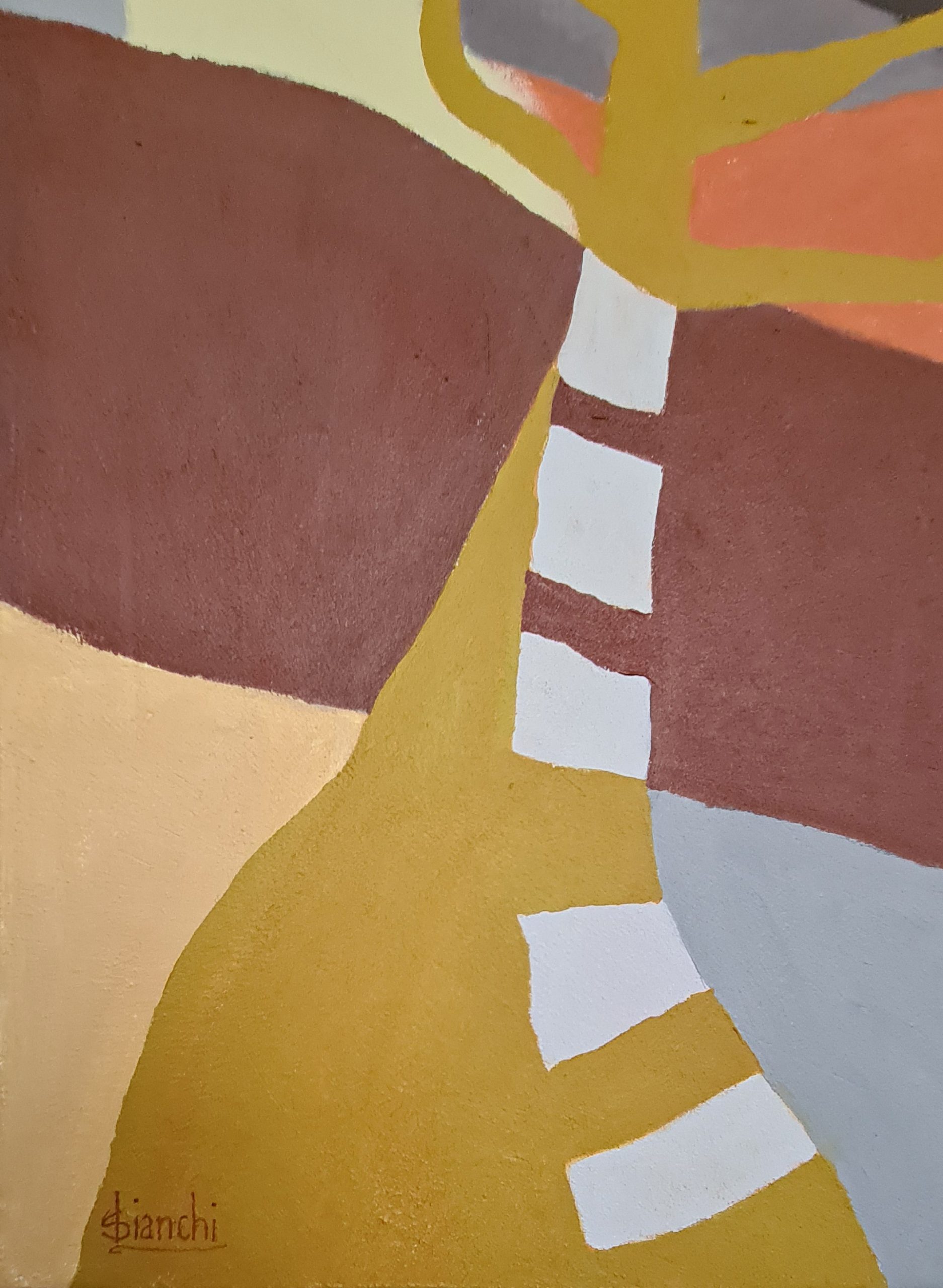 Stylised Landscape Ii By Susanne Bianchi Signature