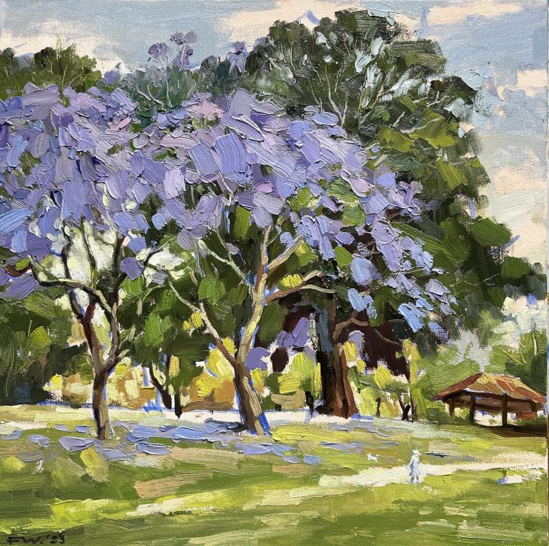 Purple spring No 3