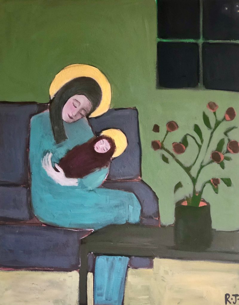 Madonna and Child in The Suburbs 8 (Night Feeds)