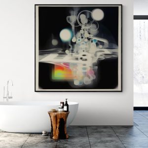 Serene Nebula Abstract Artist Claire Firley Art Lovers Australia