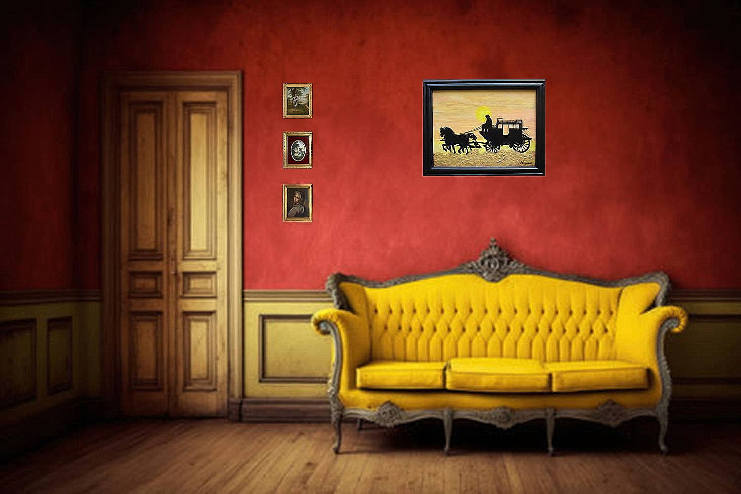 Coach On A Golden Road To Riches Insitu 1