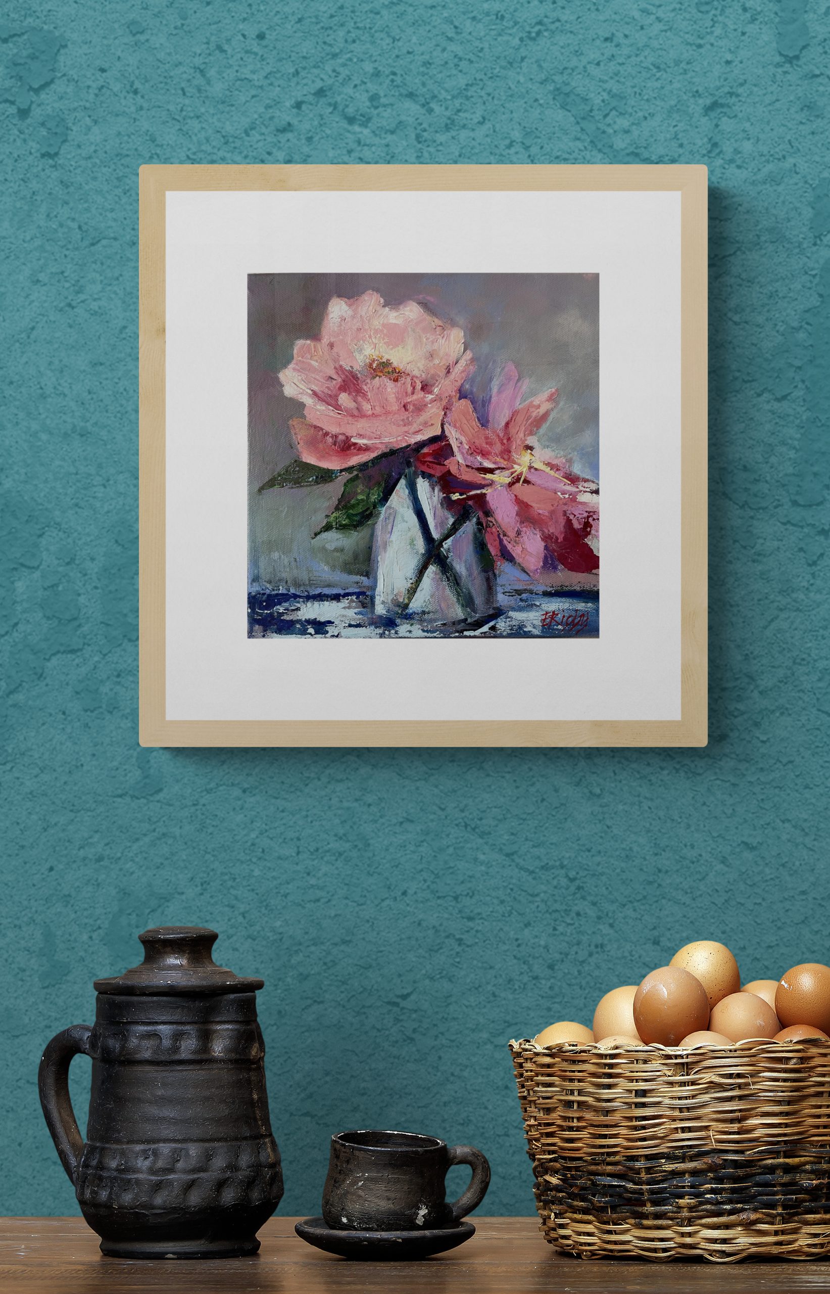 Clay Pots And Egg Basket (4)