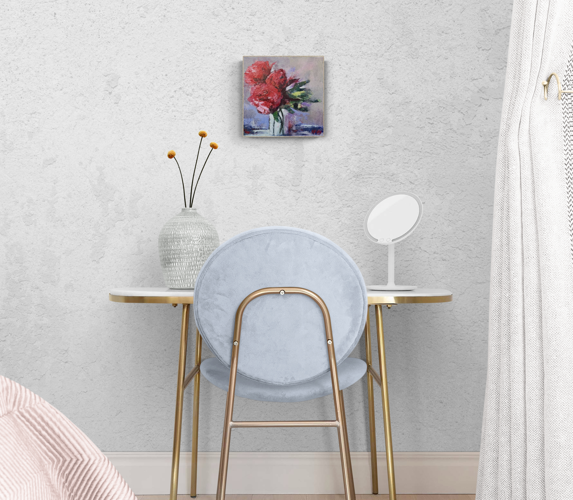 Bedroom With Vanity Table (22)