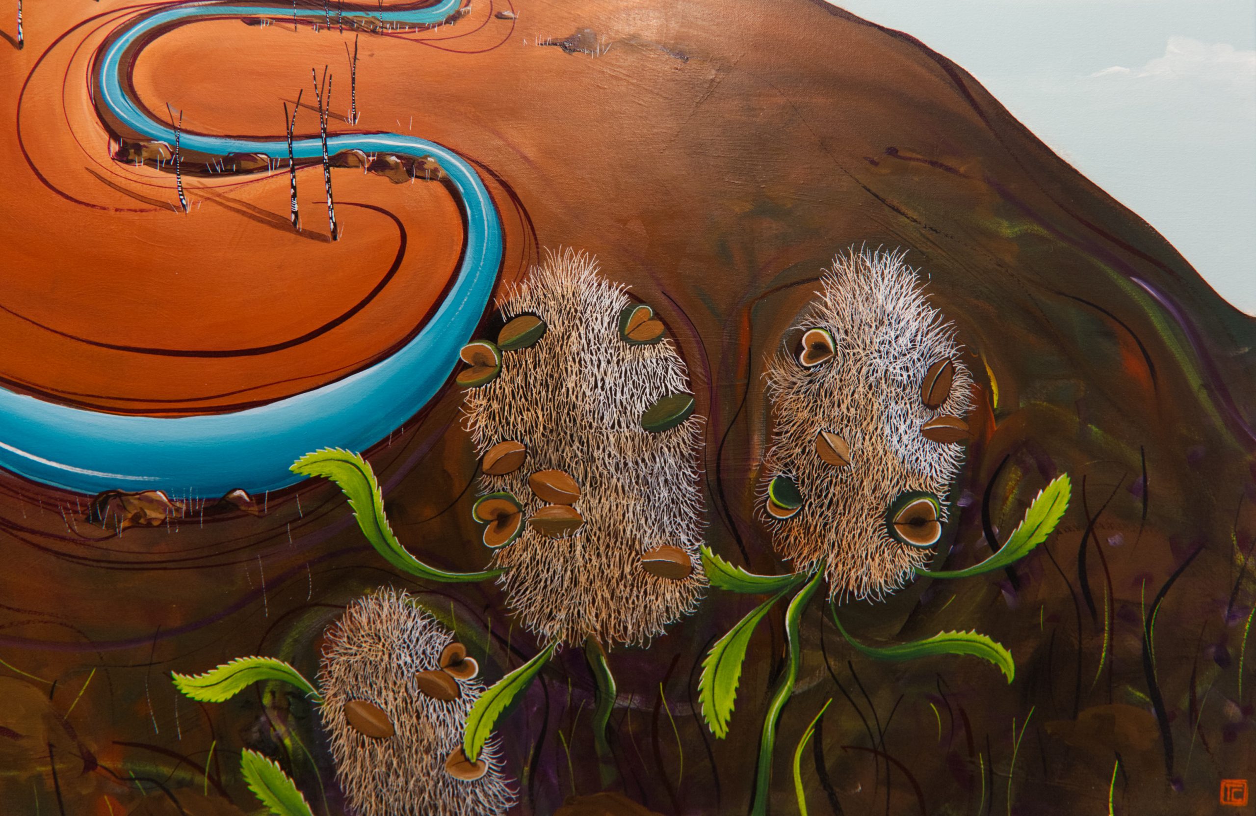 Tania Chanter Where Eagles Stare Detail