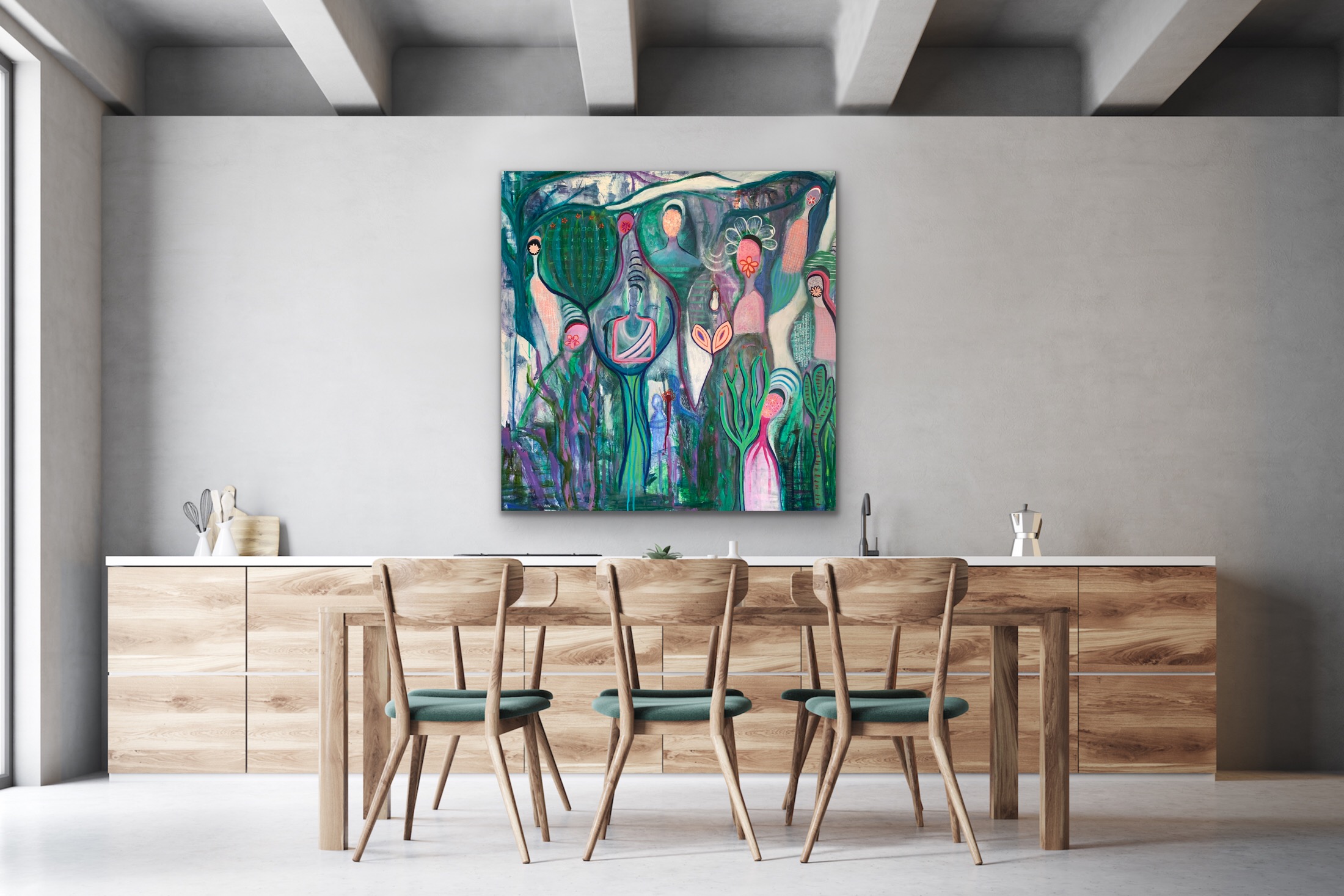 Can You Hear The Forest Insitu White Wall