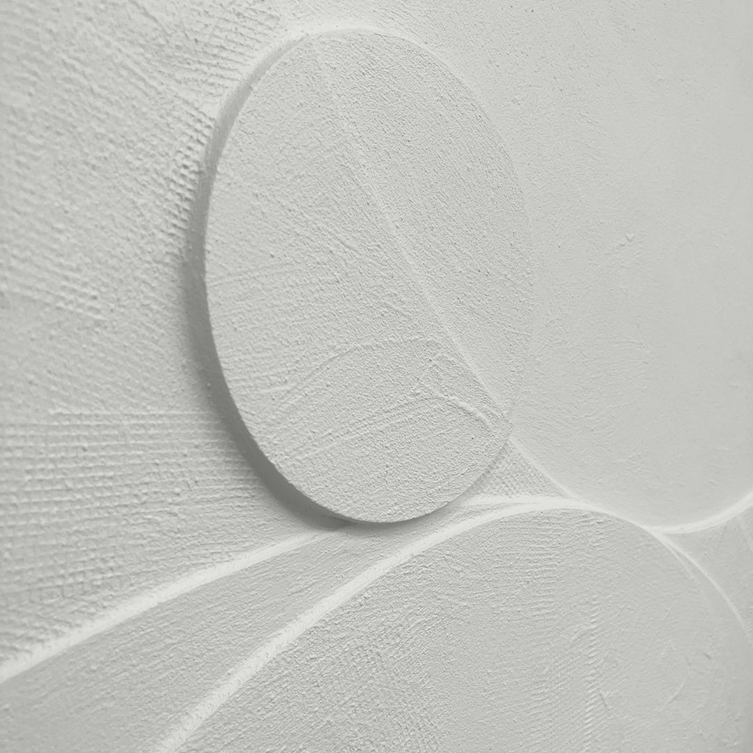 Inner Harmony Sureen Gouws Lounge Wall Sculpture Minimalistic Detail 1