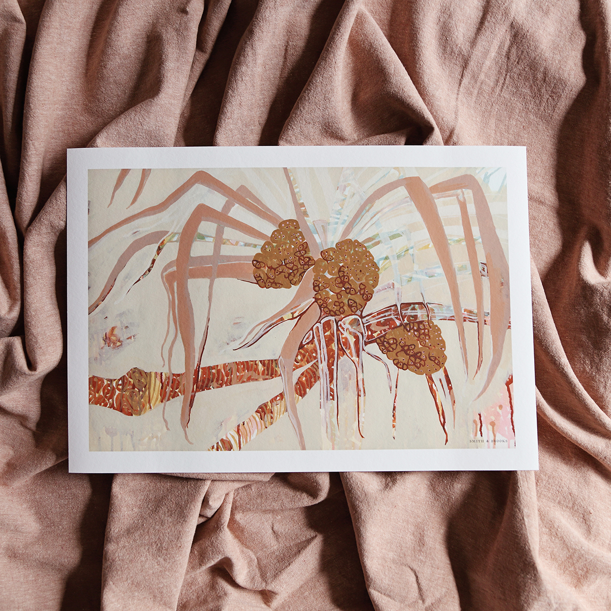 Lr 26 Pandanus Moment Ii Smith & Brooks Art Abstract Landscape Floral Art Coastal Style Beach Interiors Ready To Hang Australian Art