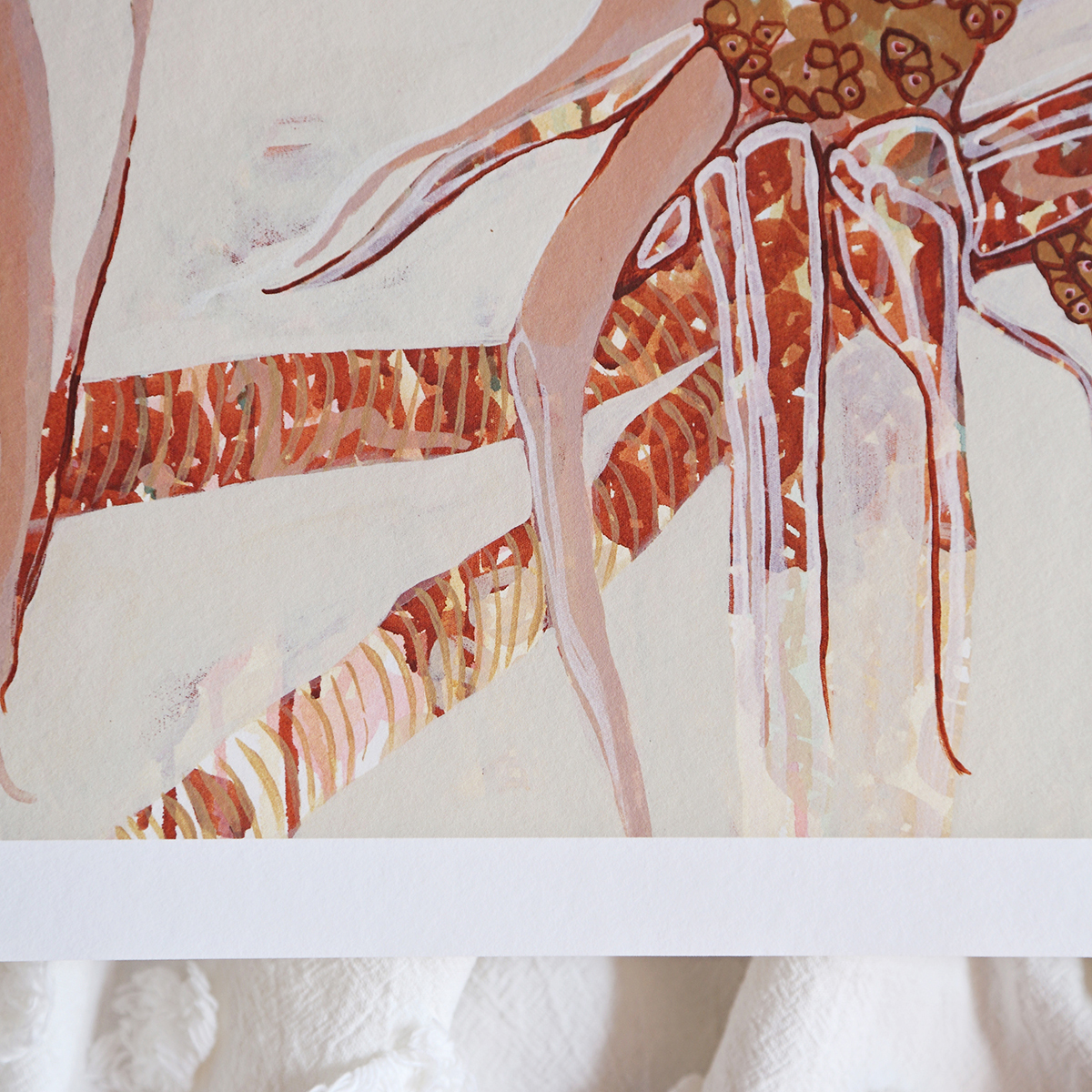 Lr 35 Pandanus Moment Ii Smith & Brooks Art Abstract Landscape Floral Art Coastal Style Beach Interiors Ready To Hang Australian Art B