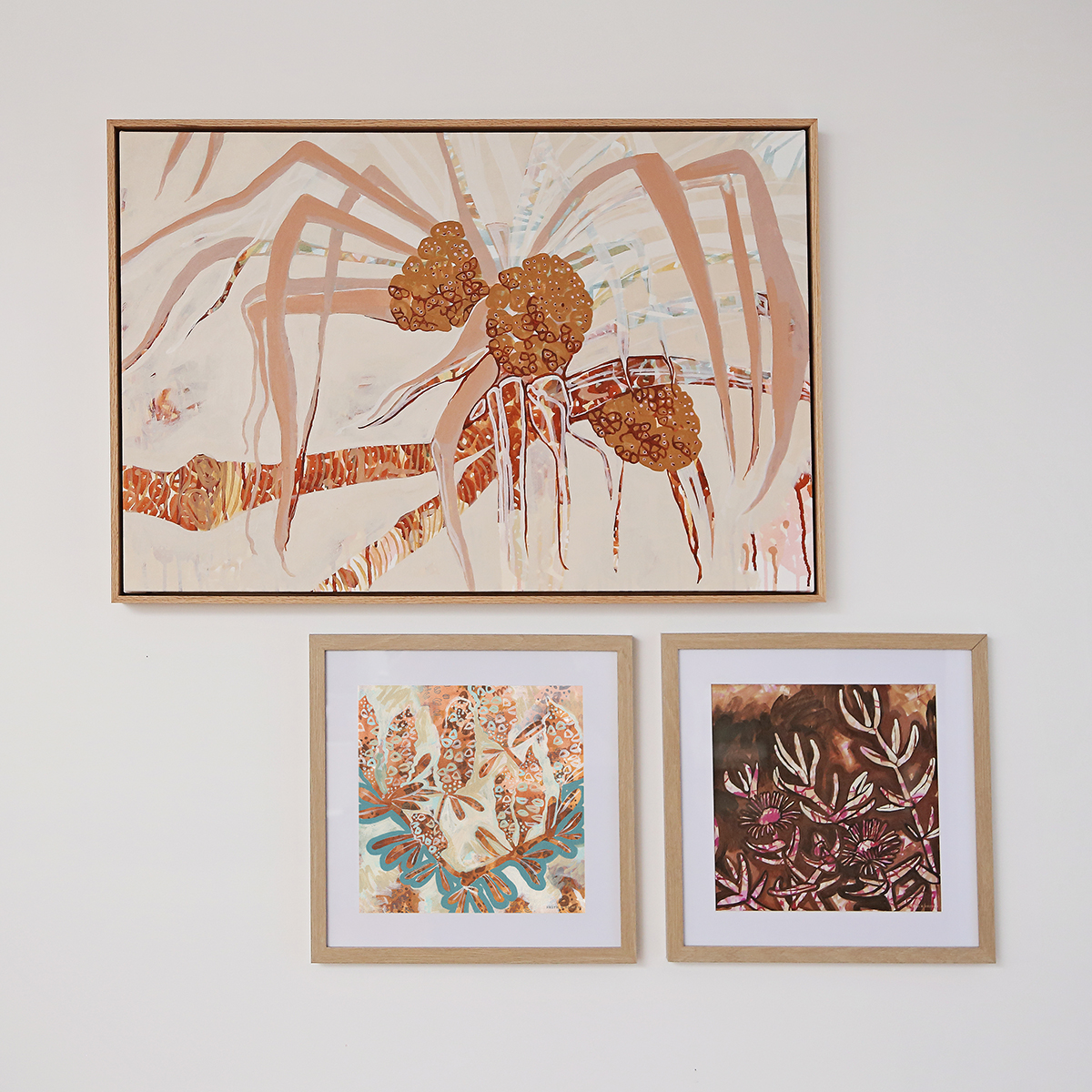 Lr 46 Coastal Banksia Form Iii Smith & Brooks Art Abstract Landscape Floral Art Coastal Style Beach Interiors Ready To Hang Australian Art