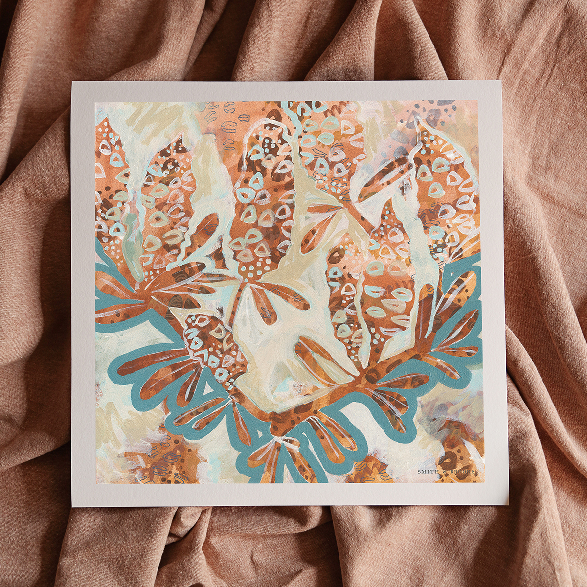 Lr 47 Coastal Banksia Form Iii Smith & Brooks Art Abstract Landscape Floral Art Coastal Style Beach Interiors Ready To Hang Australian Art