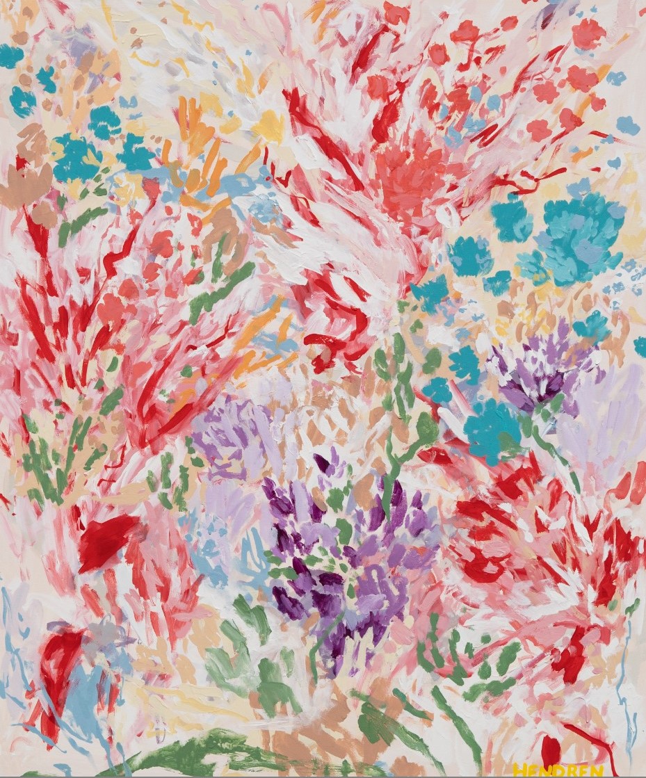 Virginia Hendren Sun Rays & Spring Flowers