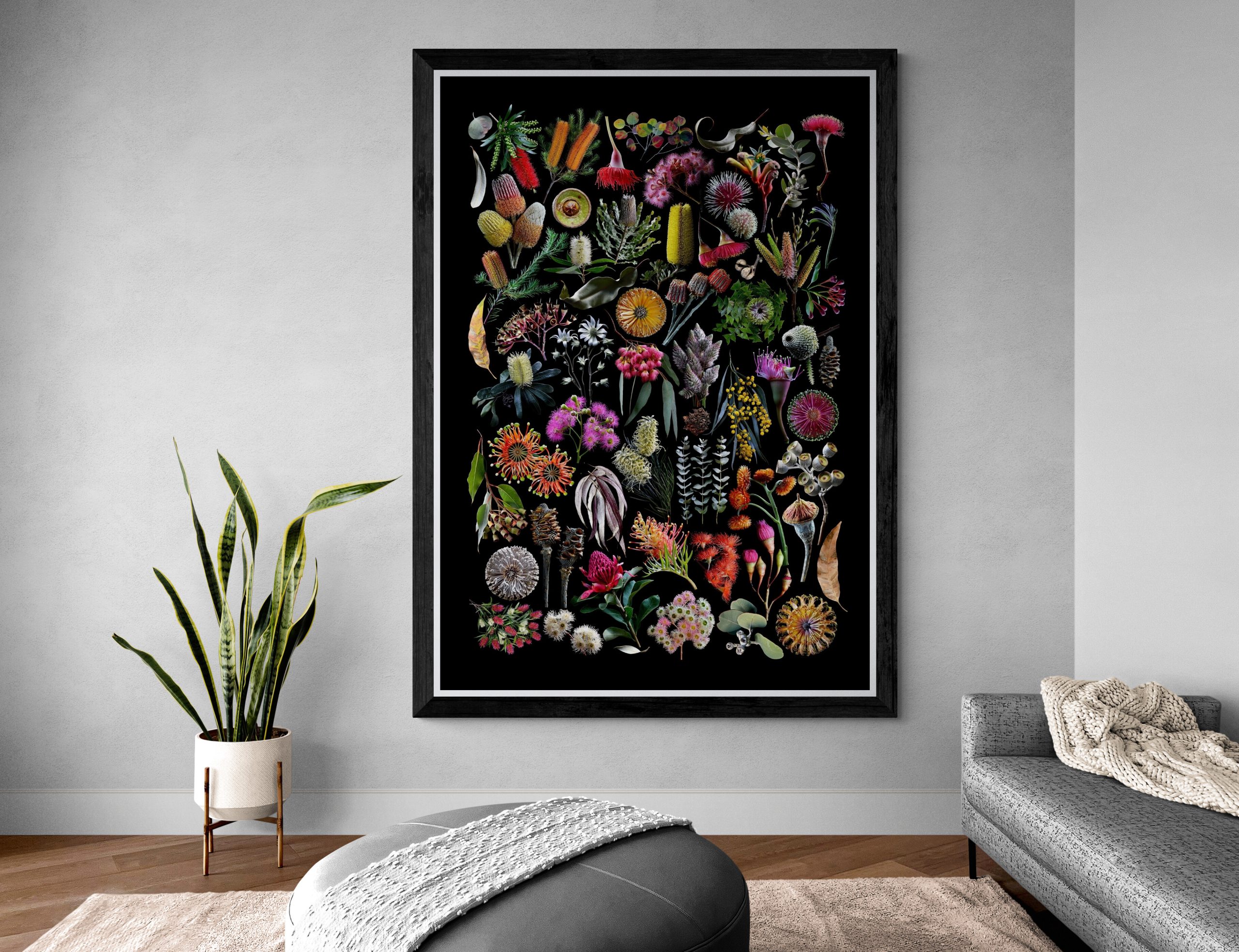 Bright Bohemian Style Living Room