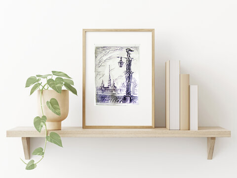 View On Petropavlovskiy Castle Insitu