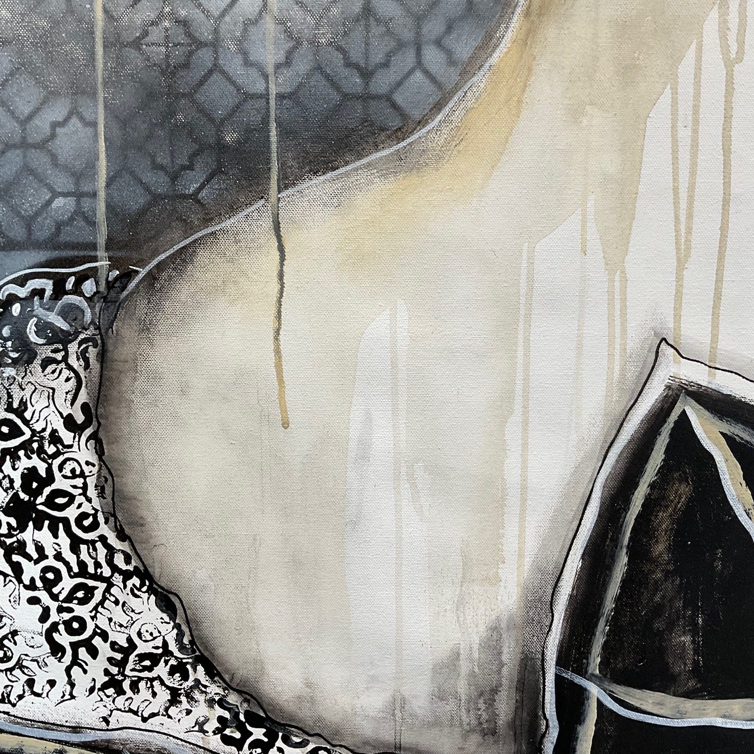 Tell Me What You Really Think By Elise Judd (close Up Pattern)