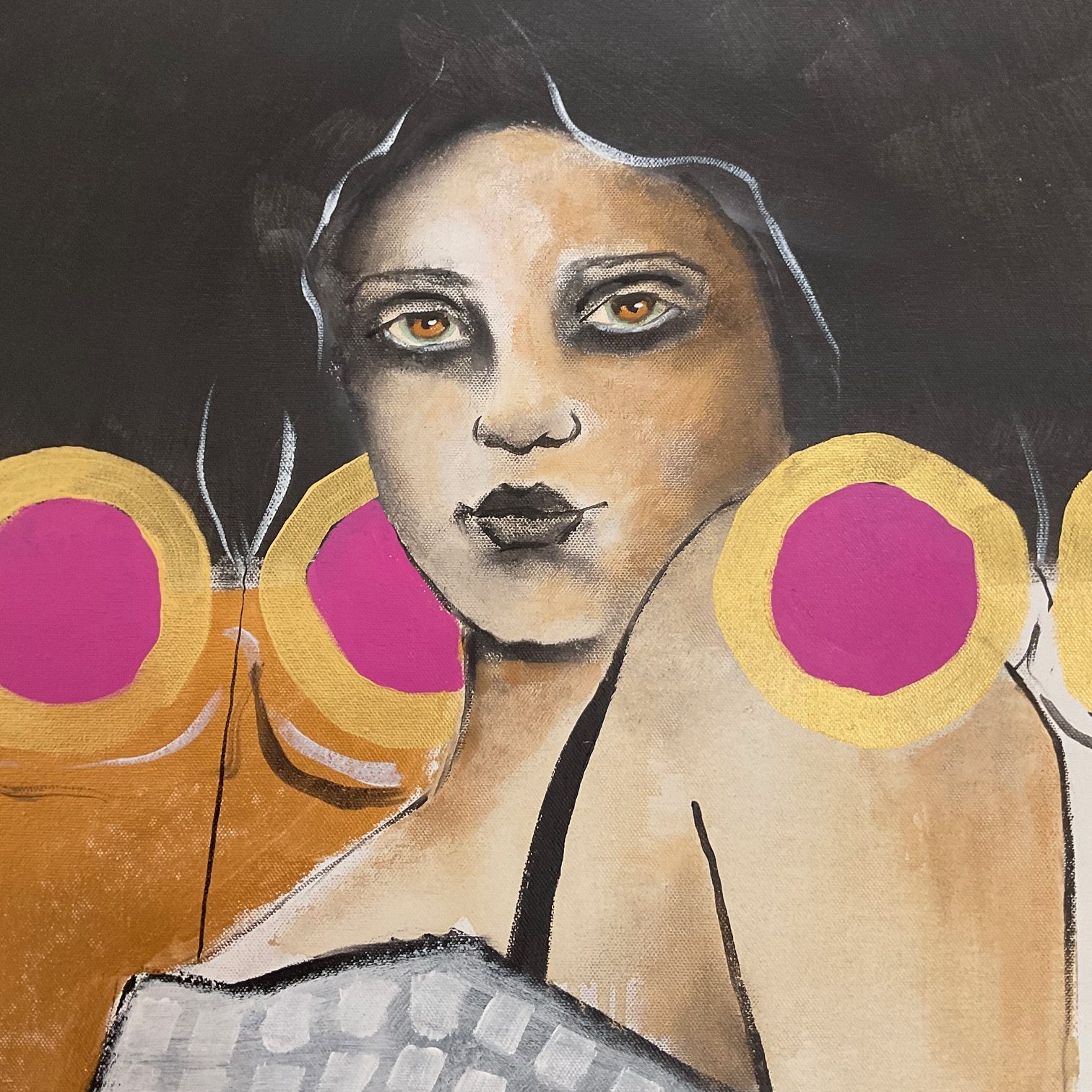 No Strings Attached By Elise Judd (close Up Face)