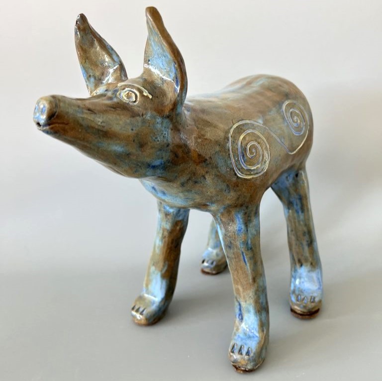 Blue Dog Of Pictish Heritage. Susannah Patersonjpeg 768x1024