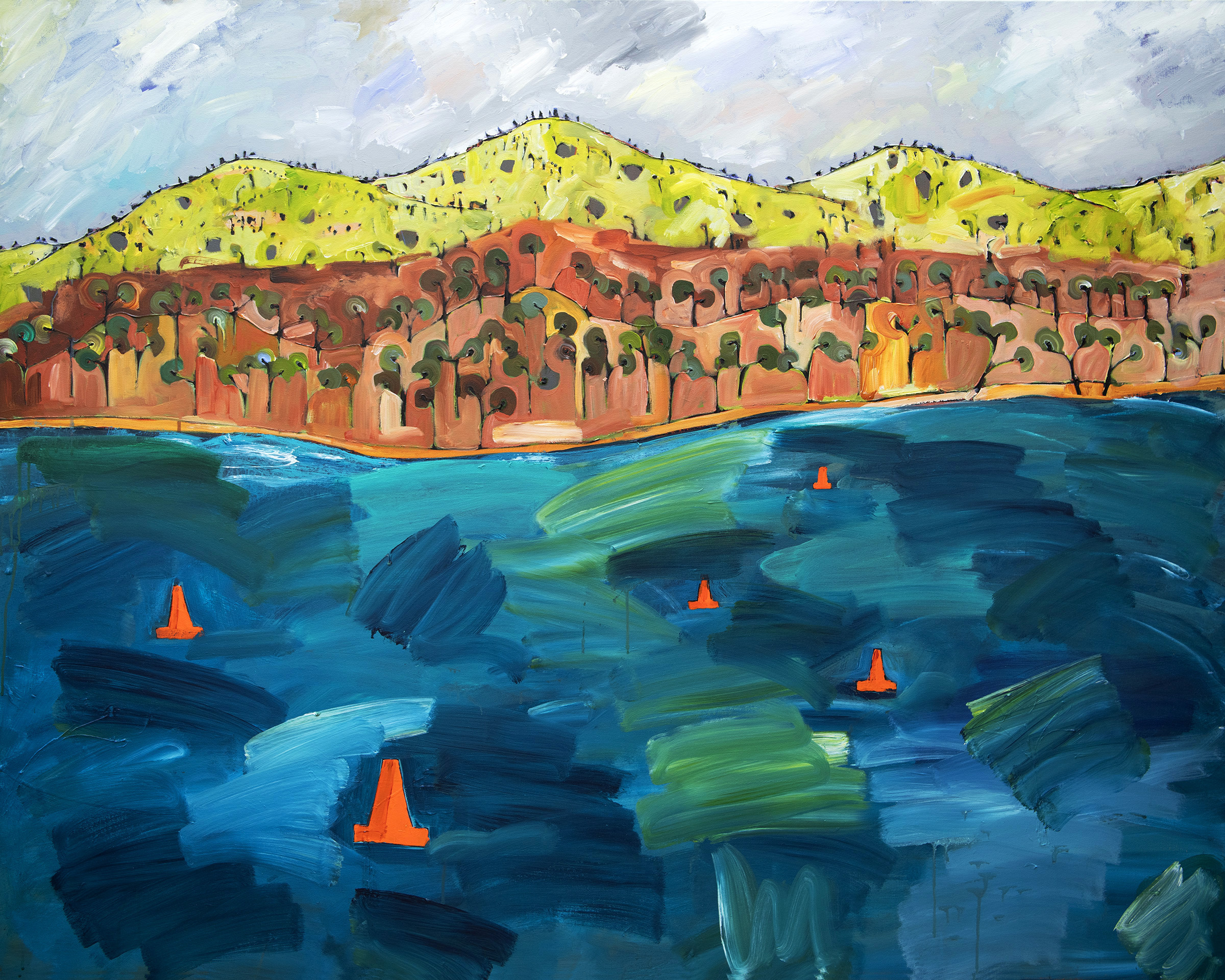 Harcourt Reservoir 152x122