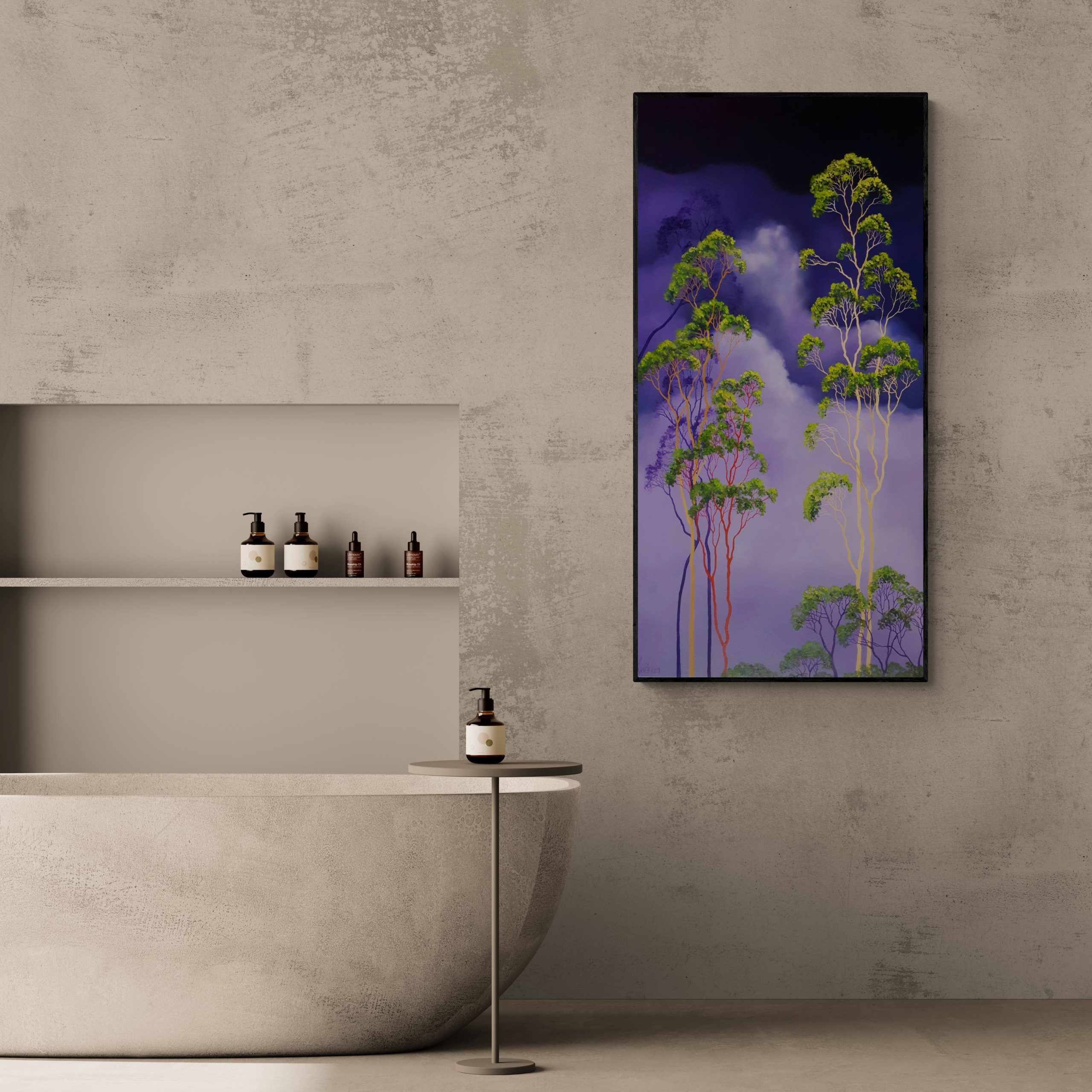 Twilight In The Gum Trees Lucinda Leveille Art 7