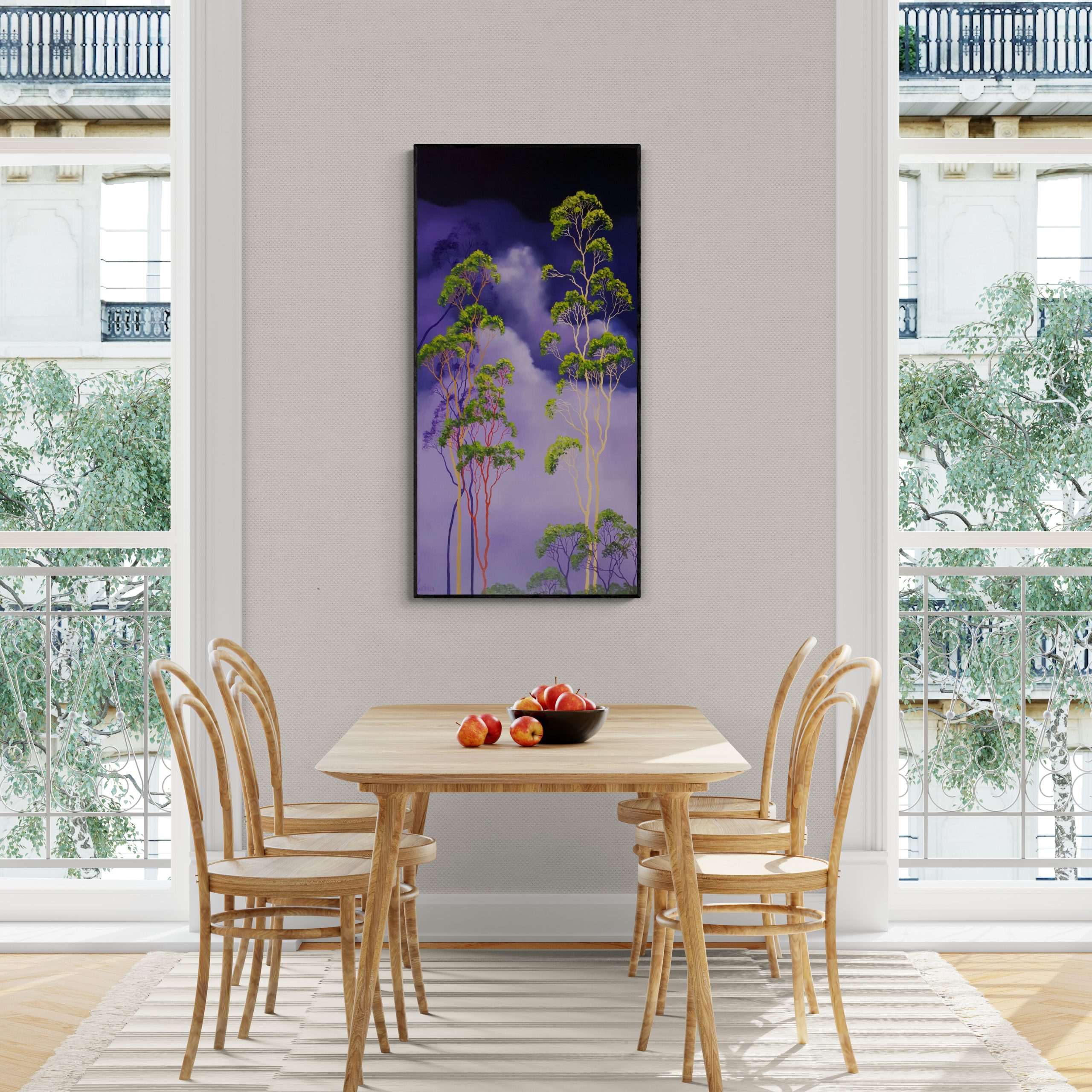 Twilight In The Gum Trees Lucinda Leveille Art 6