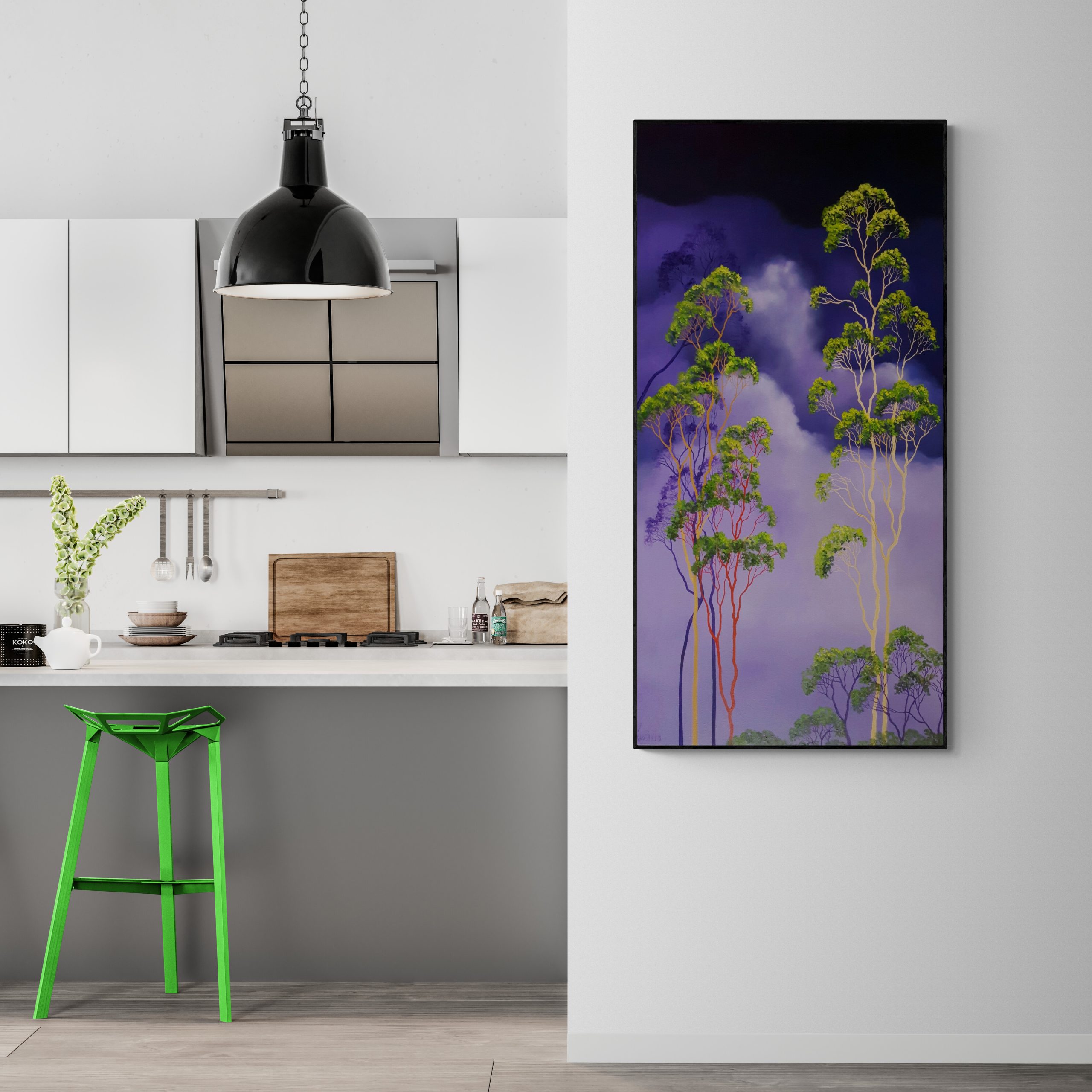 Twilight In The Gum Trees Lucinda Leveille Art 5