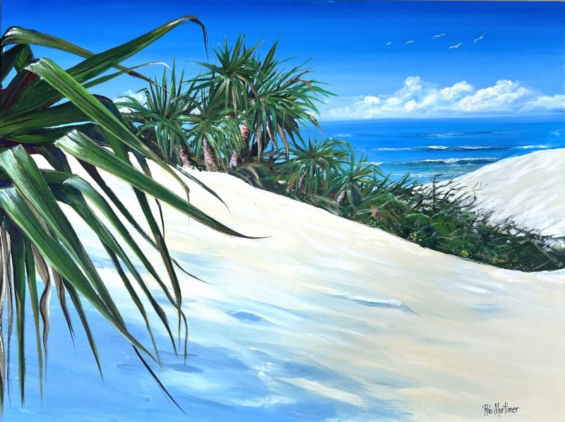 The Pandanus and the dunes