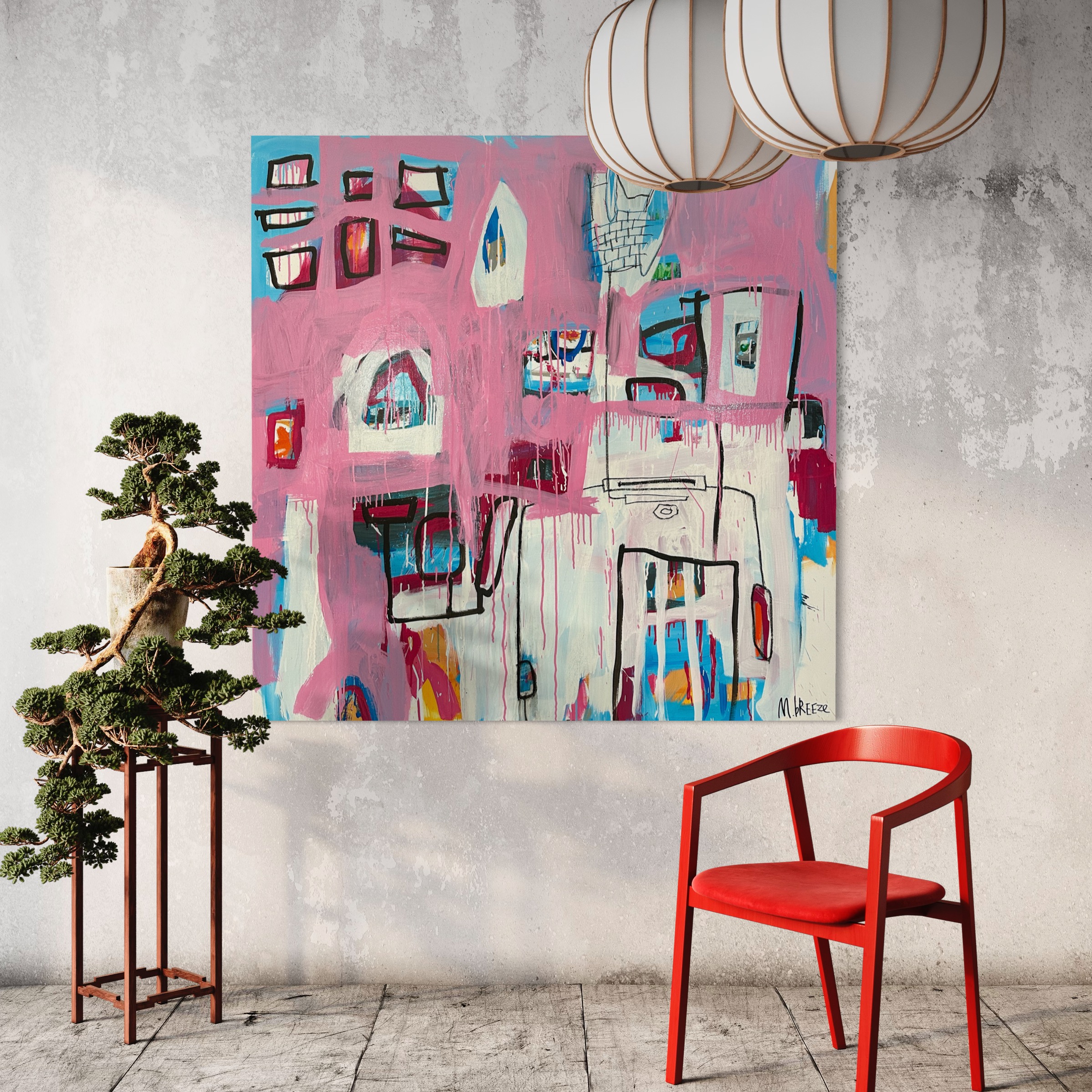 Martin Breeze I Don't Like Camomile Tea Insitu 3