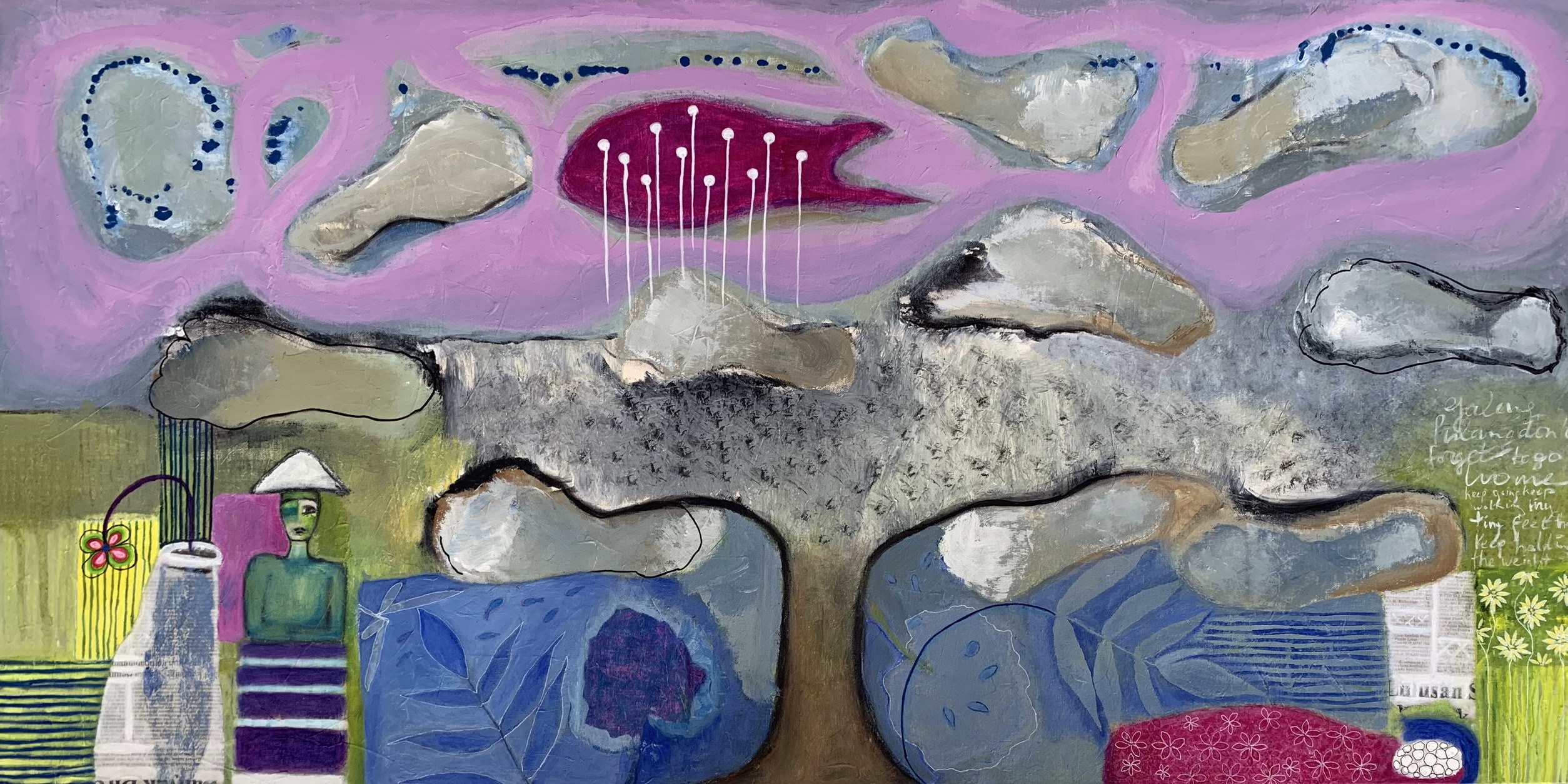 Jalan Jalan Marijke Lambregtse 140x70cm