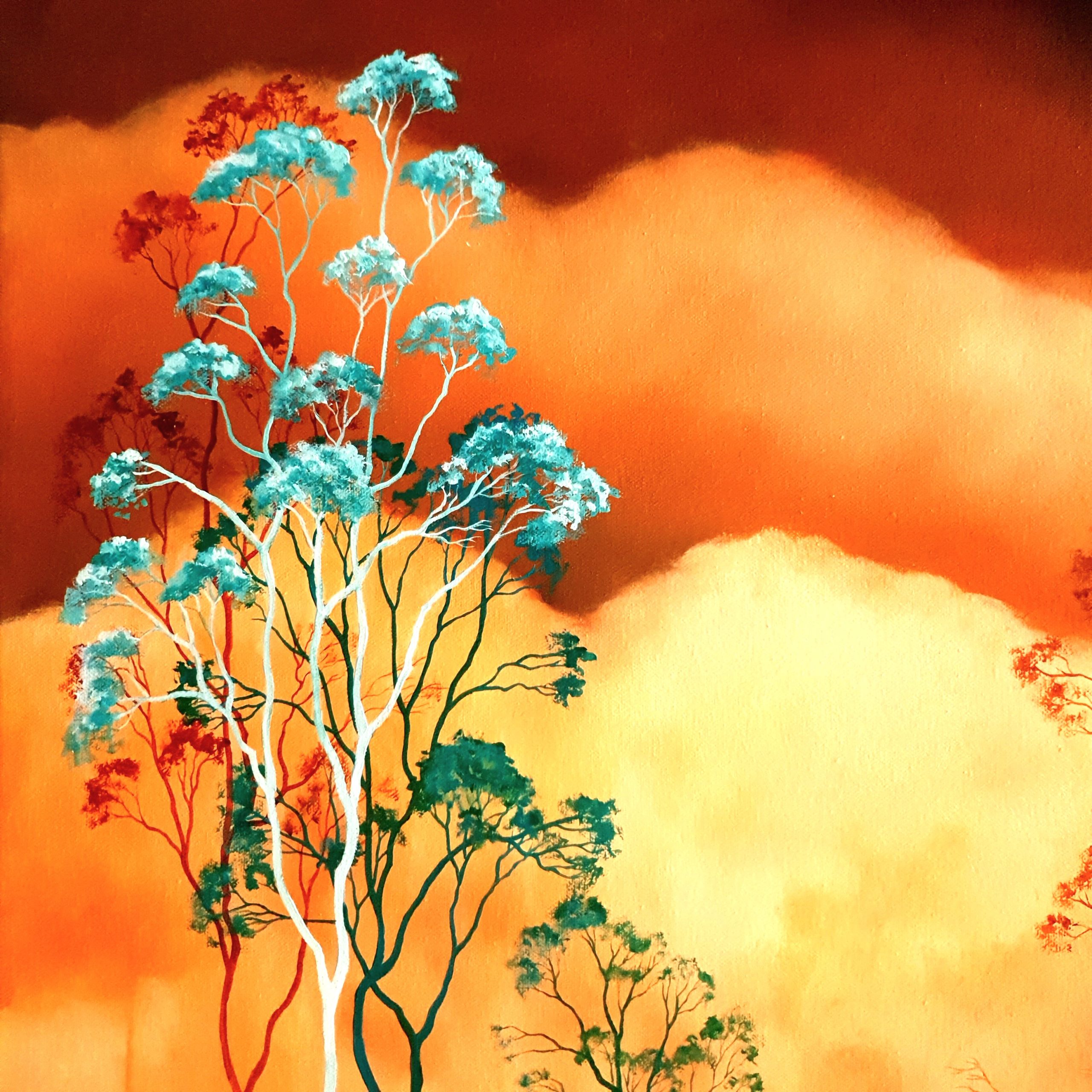 Summer Skies Lucinda Leveille Art 1