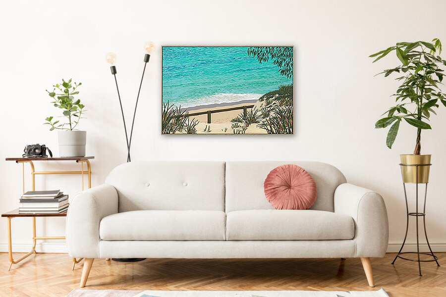 Ways Of Seeing Mode Mockup 3 Wooden Oak Frame