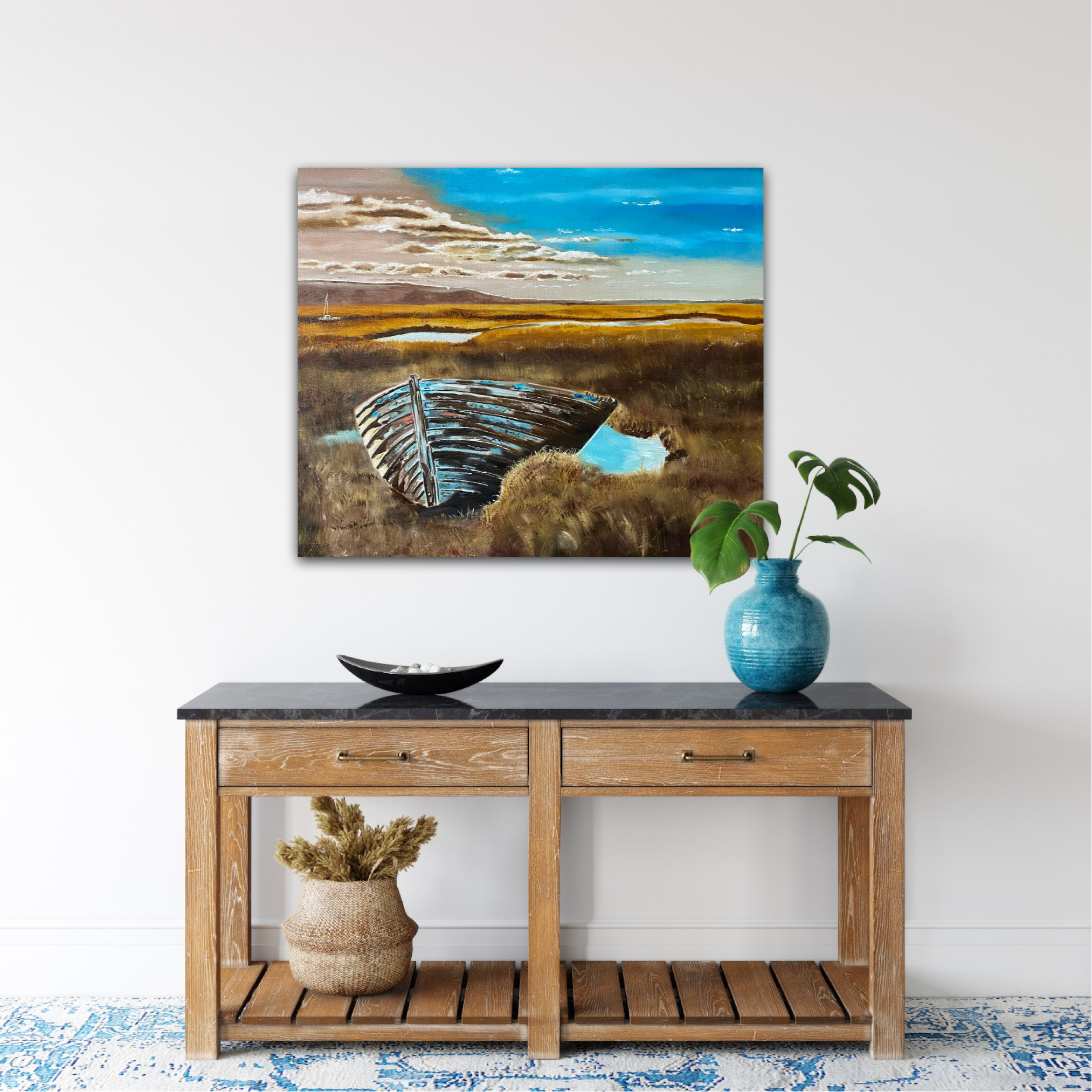 Low Tide Unframed Wendy Peters