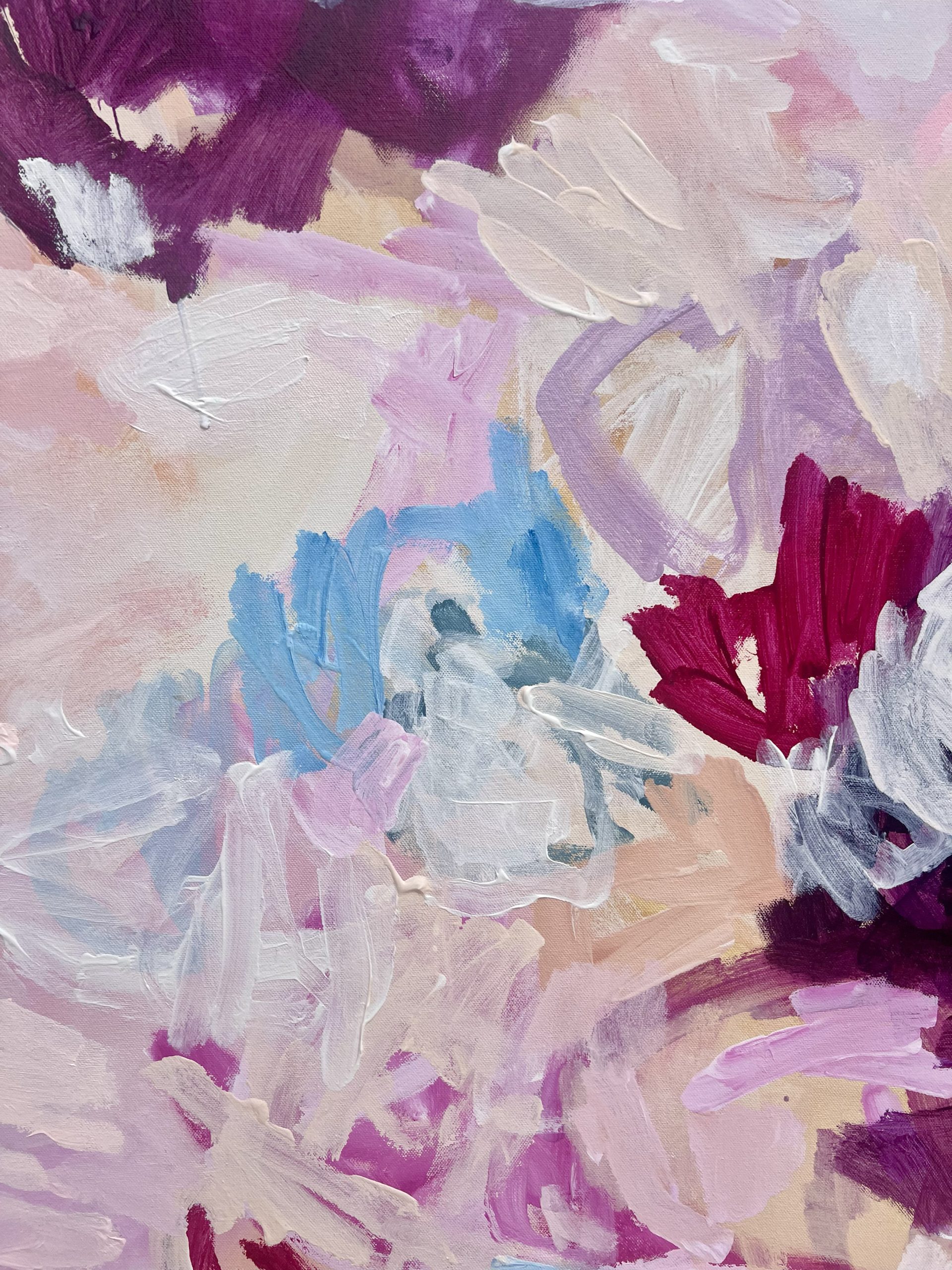 Perfect Summer Nights Rebecca Koerting Australian Abstract Artist Bright Detail 4